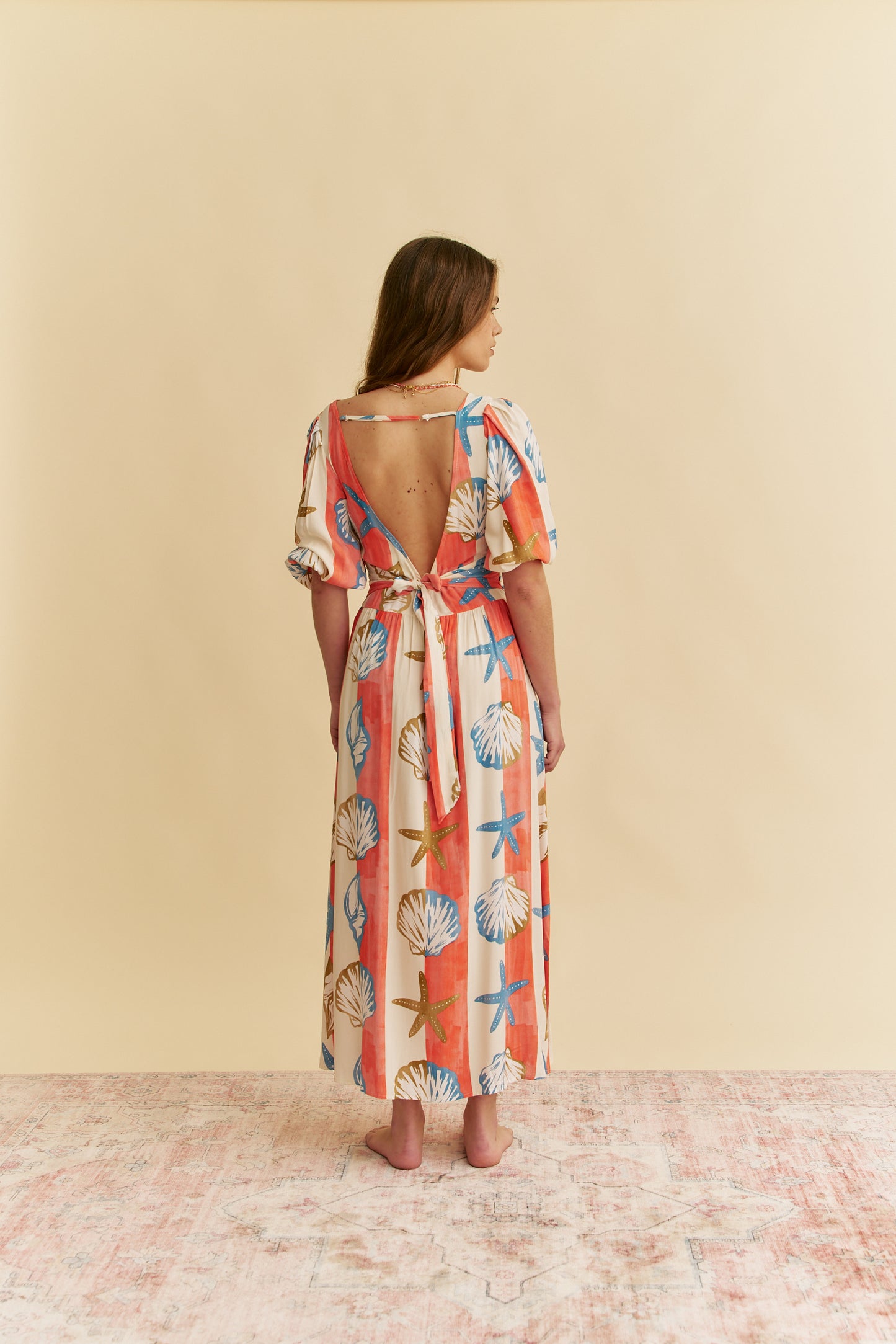 LONG ISLAND PRINT JADA MAXI DRESS