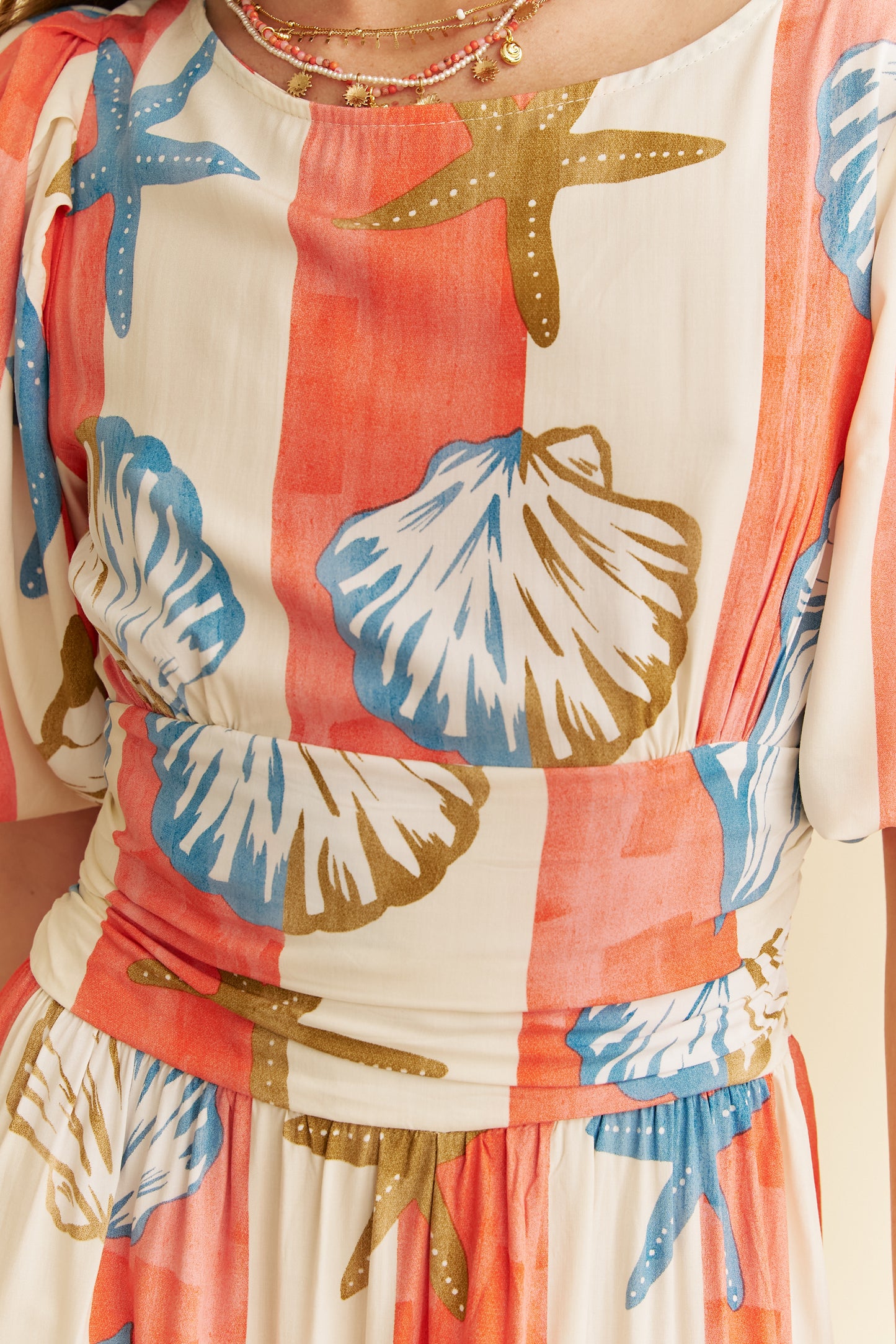 LONG ISLAND PRINT JADA MAXI DRESS