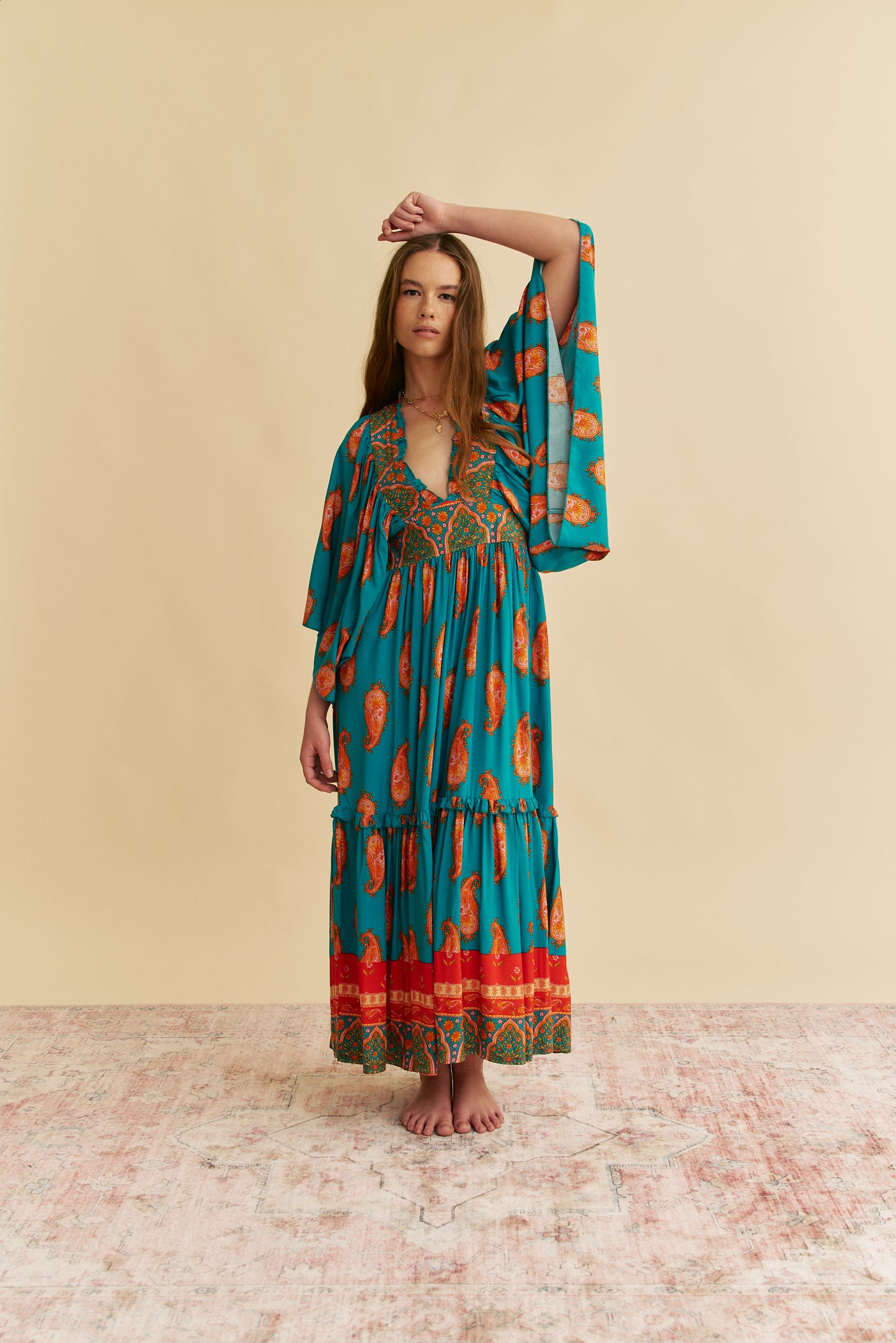 PAISLEY DREAMS MILOS MAXI DRESS