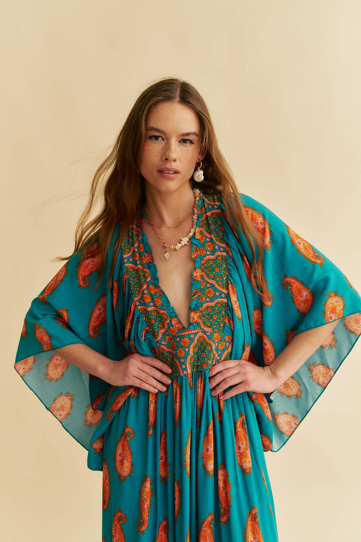 PAISLEY DREAMS MILOS MAXI DRESS