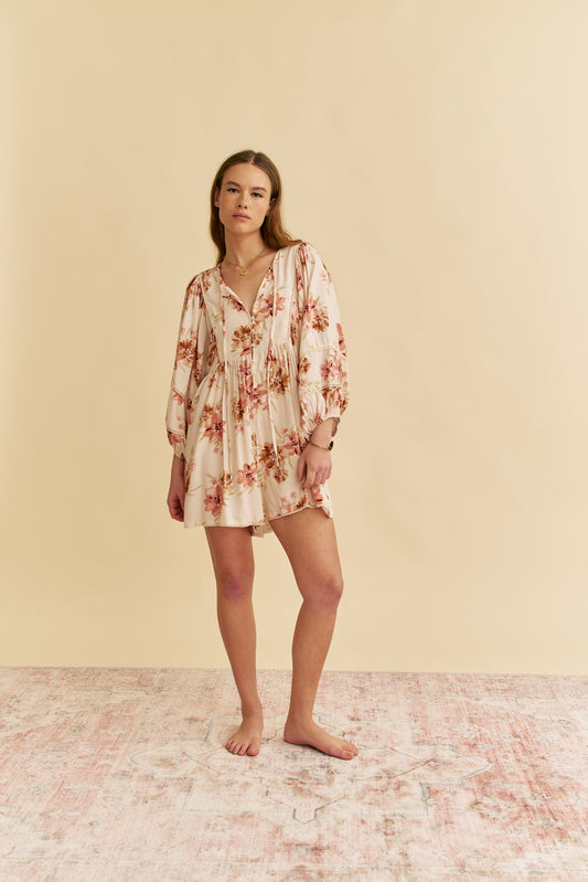 LOVE STORY PRINT BENTLEY PLAYSUIT