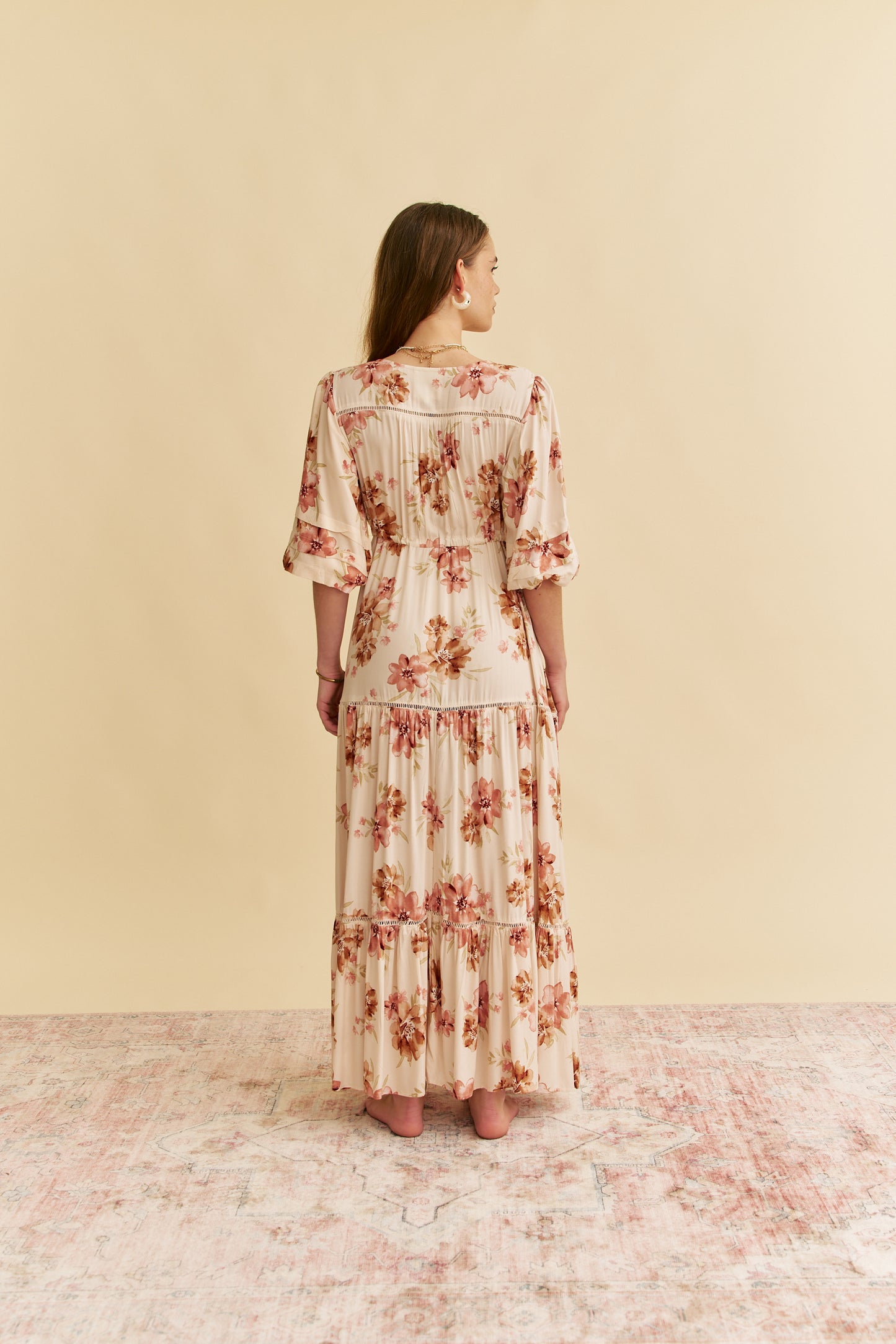 LOVE STORY PRINT MARIANA MAXI