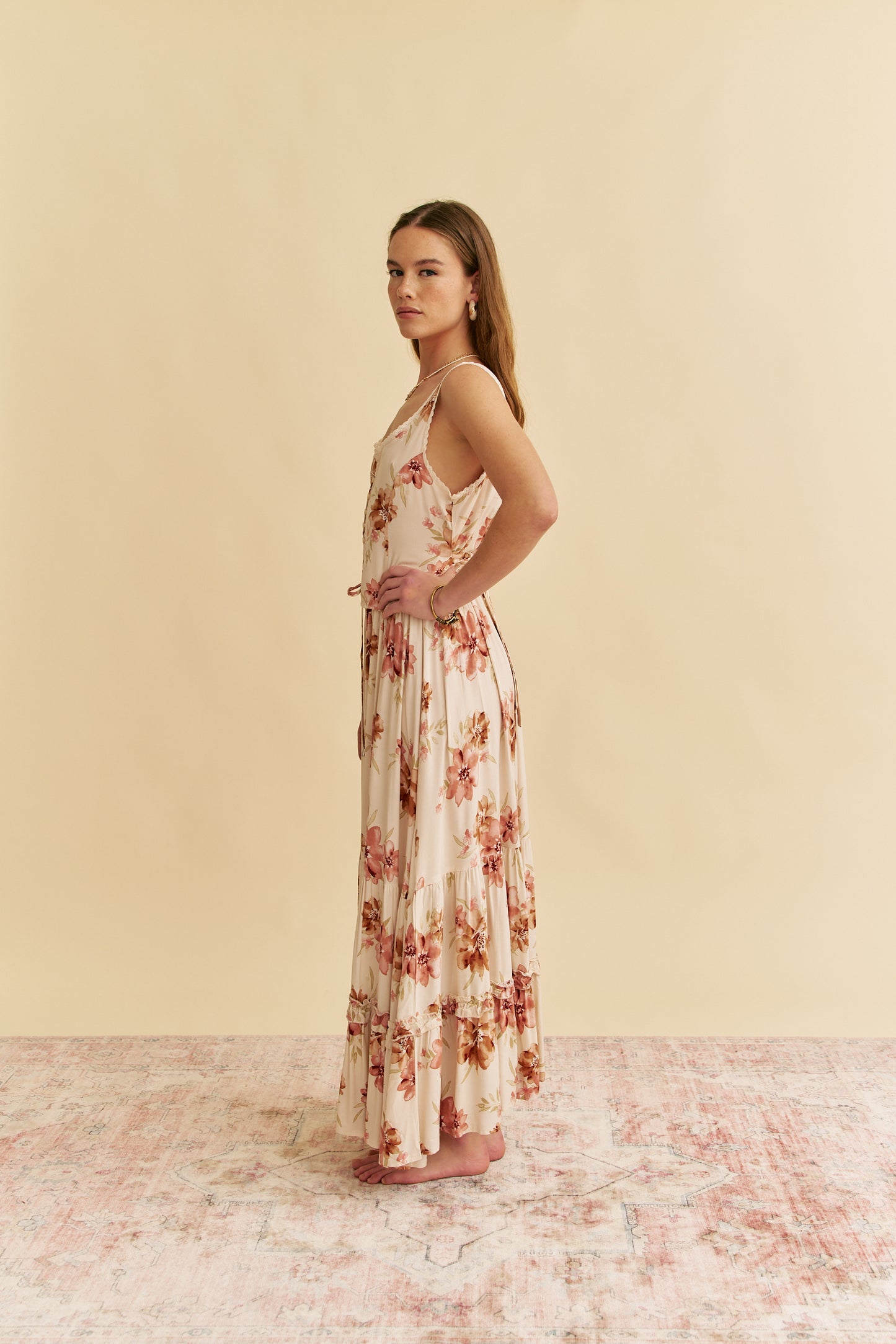 LOVE STORY PRINT ETTIE TOP
