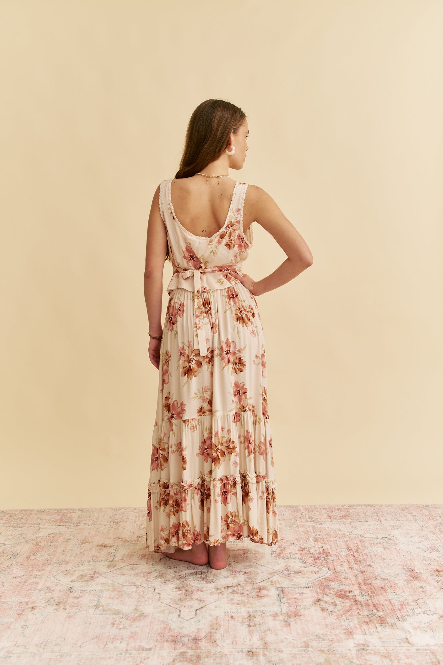 LOVE STORY PRINT ETTIE TOP