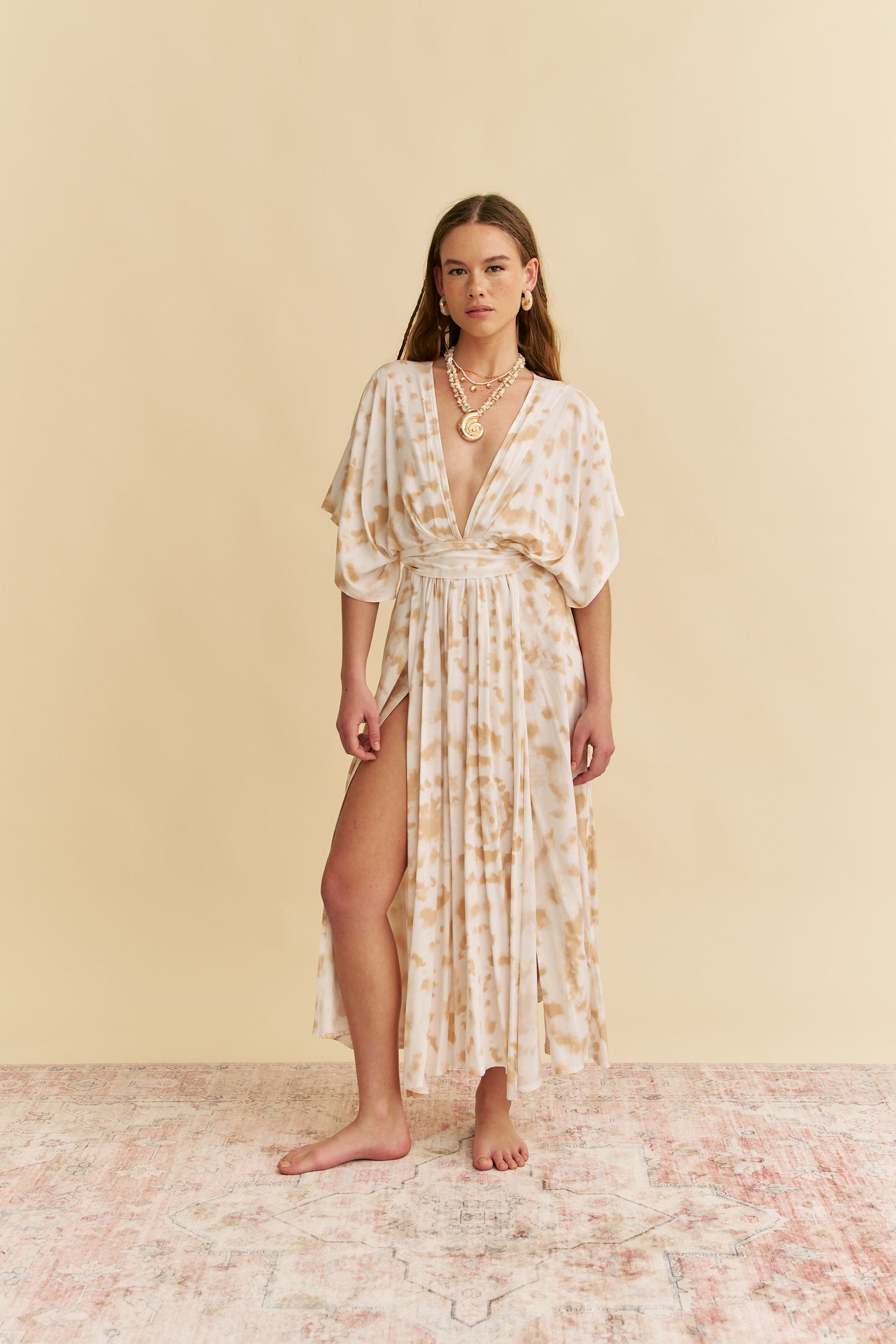 DESERT DREAMER PRINT FIELDS MAXI DRESS