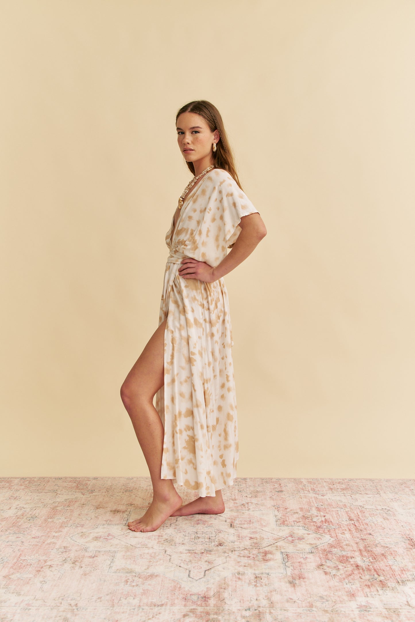 DESERT DREAMER PRINT FIELDS MAXI DRESS