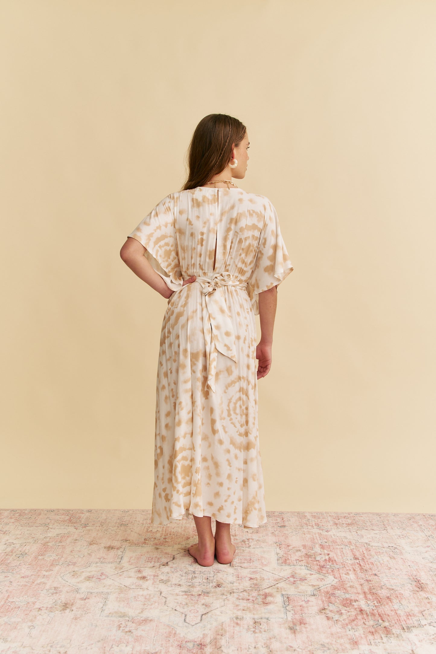 DESERT DREAMER PRINT FIELDS MAXI DRESS