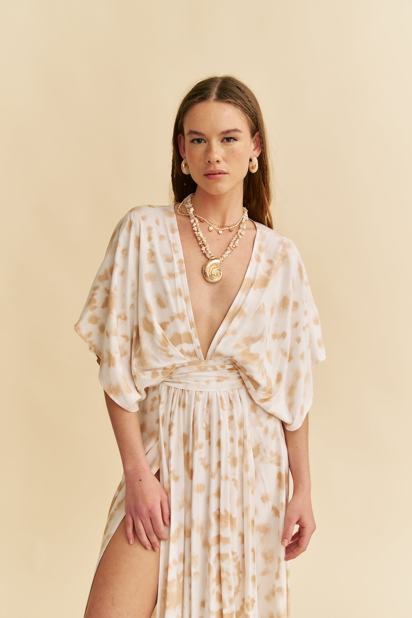 DESERT DREAMER PRINT FIELDS MAXI DRESS