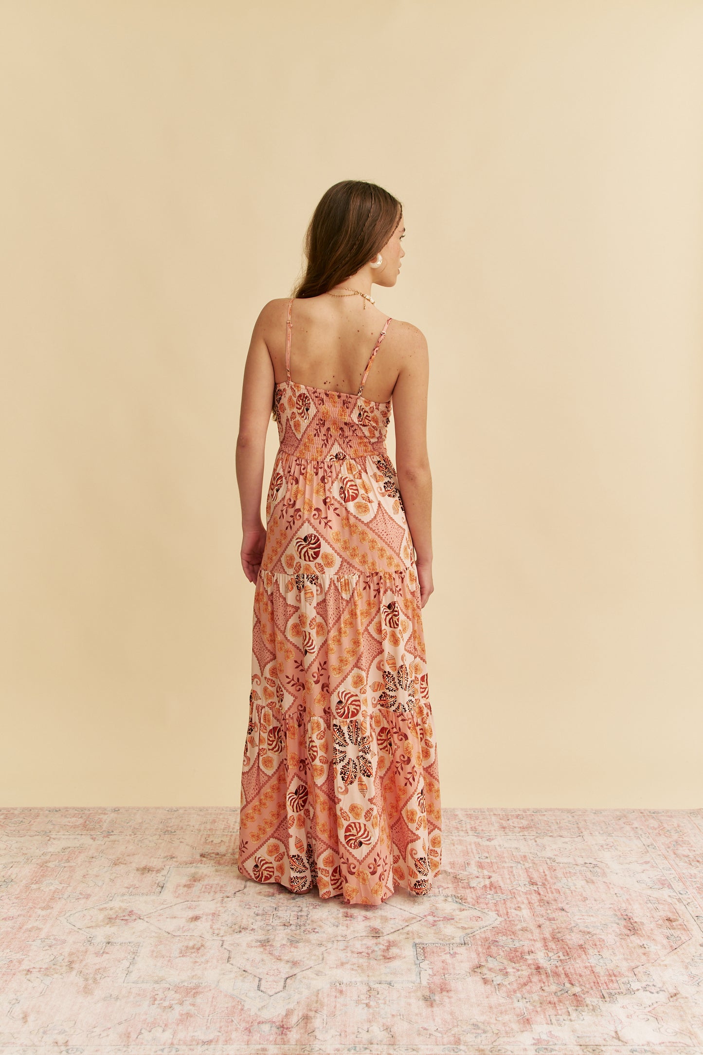 TAHITIAN PRINT BAMBI MAXI