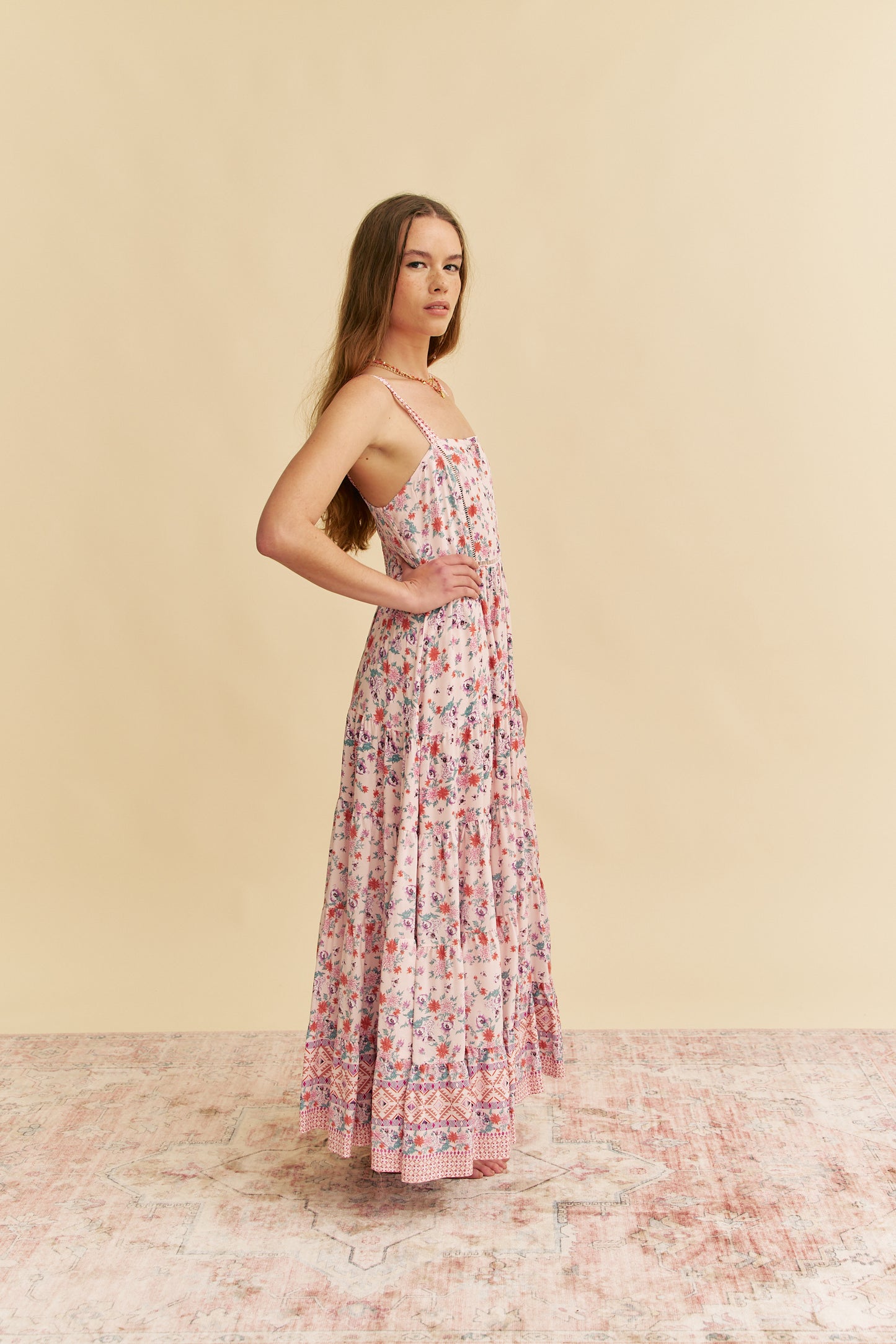 NADIRA PRINT BEA DRESS