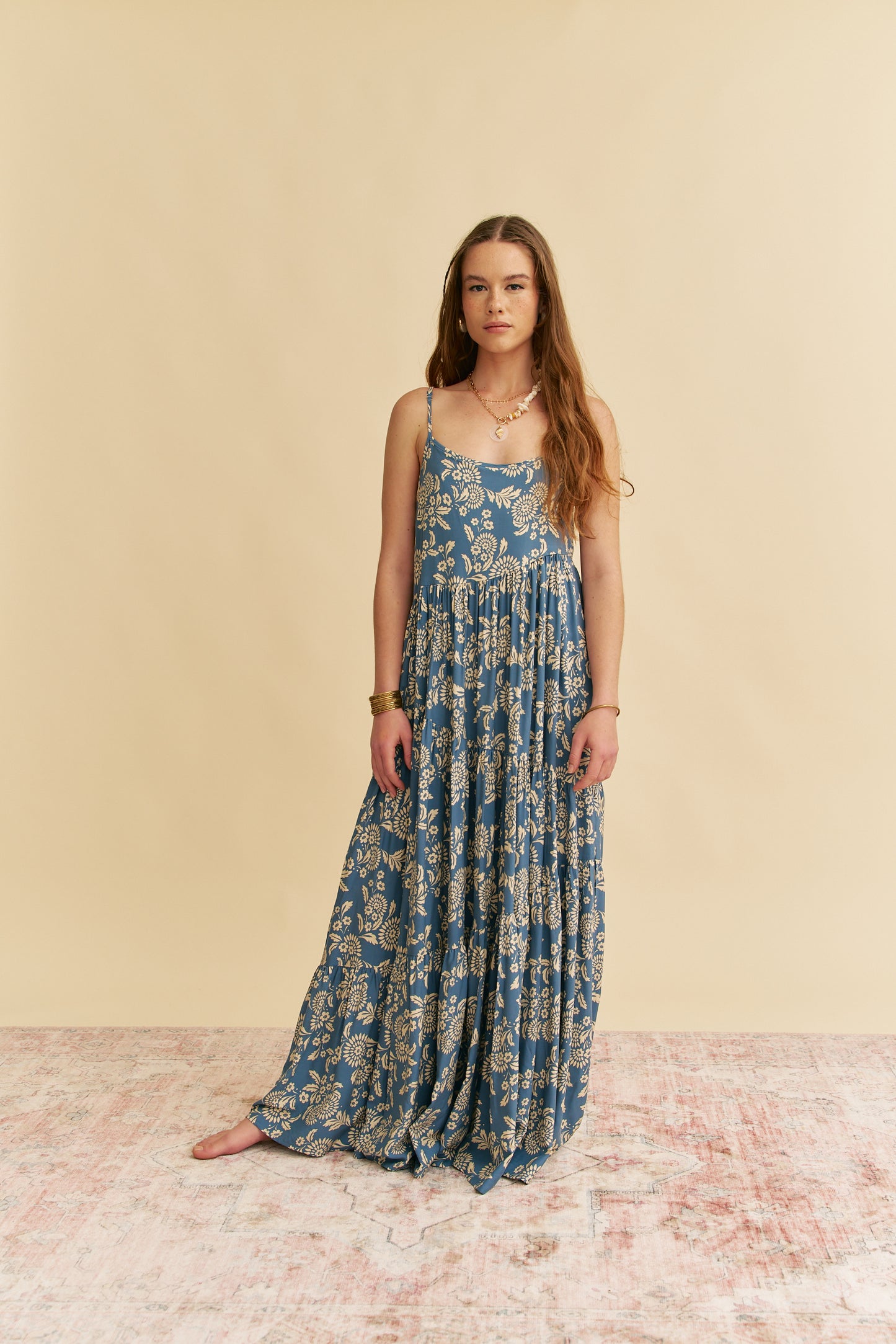 DAY DREAM SEA PRINT WINONA MAXI