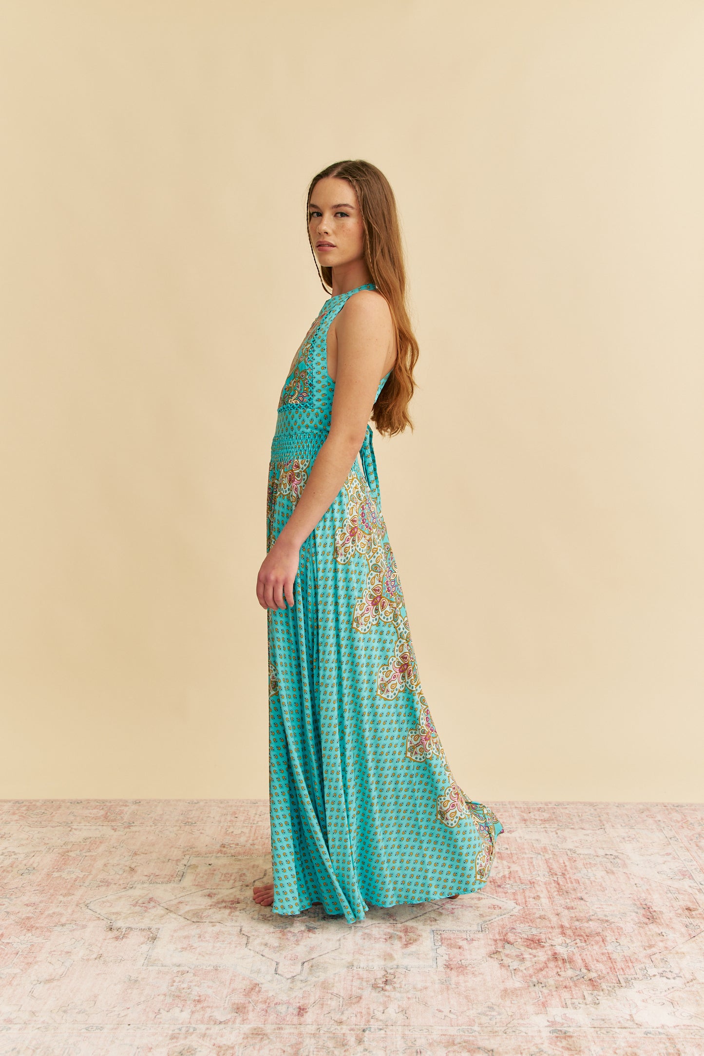 ATLANTIS PRINT ENDLESS SUMMER DRESS