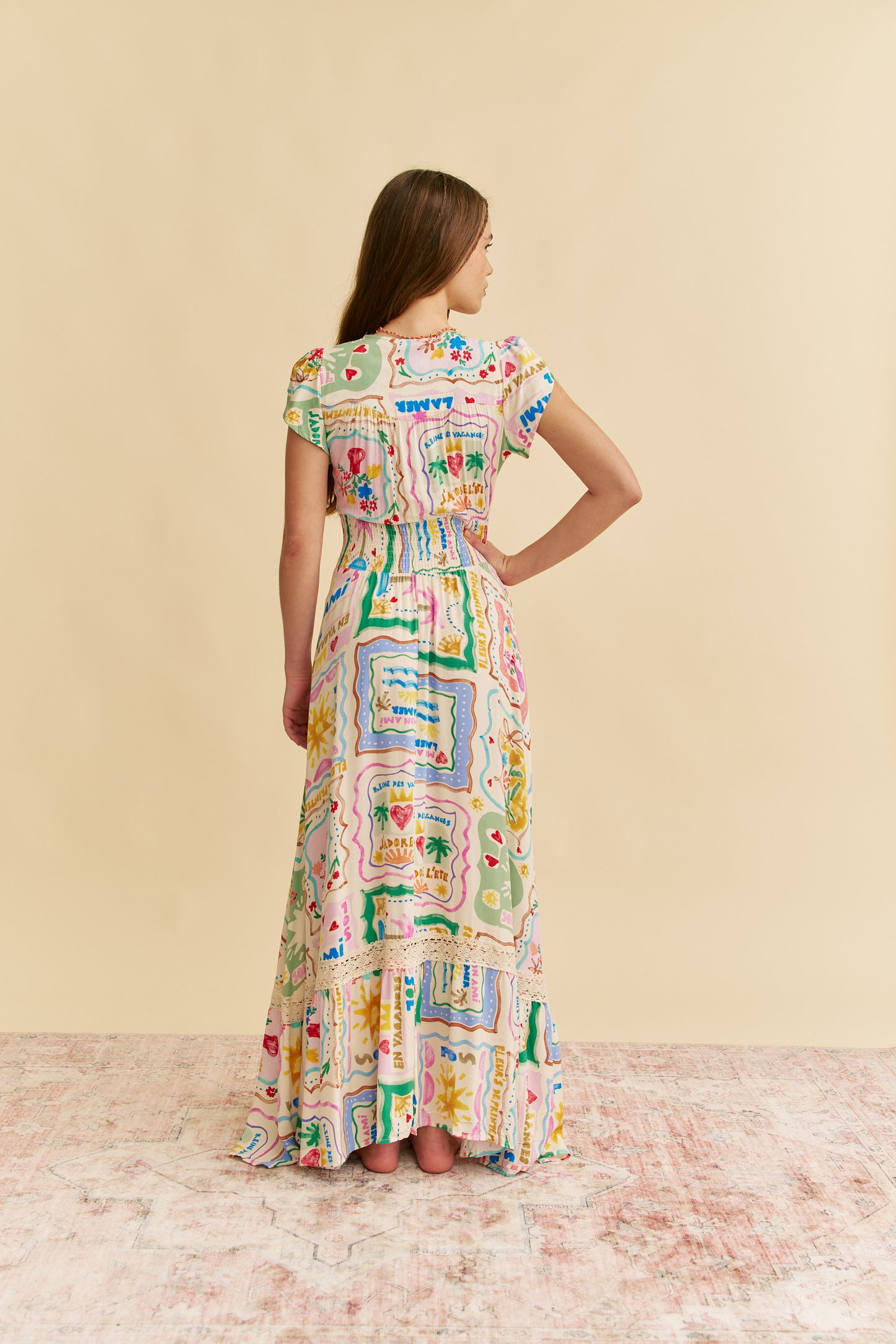 SOL MON AMI PRINT ROMI MAXI