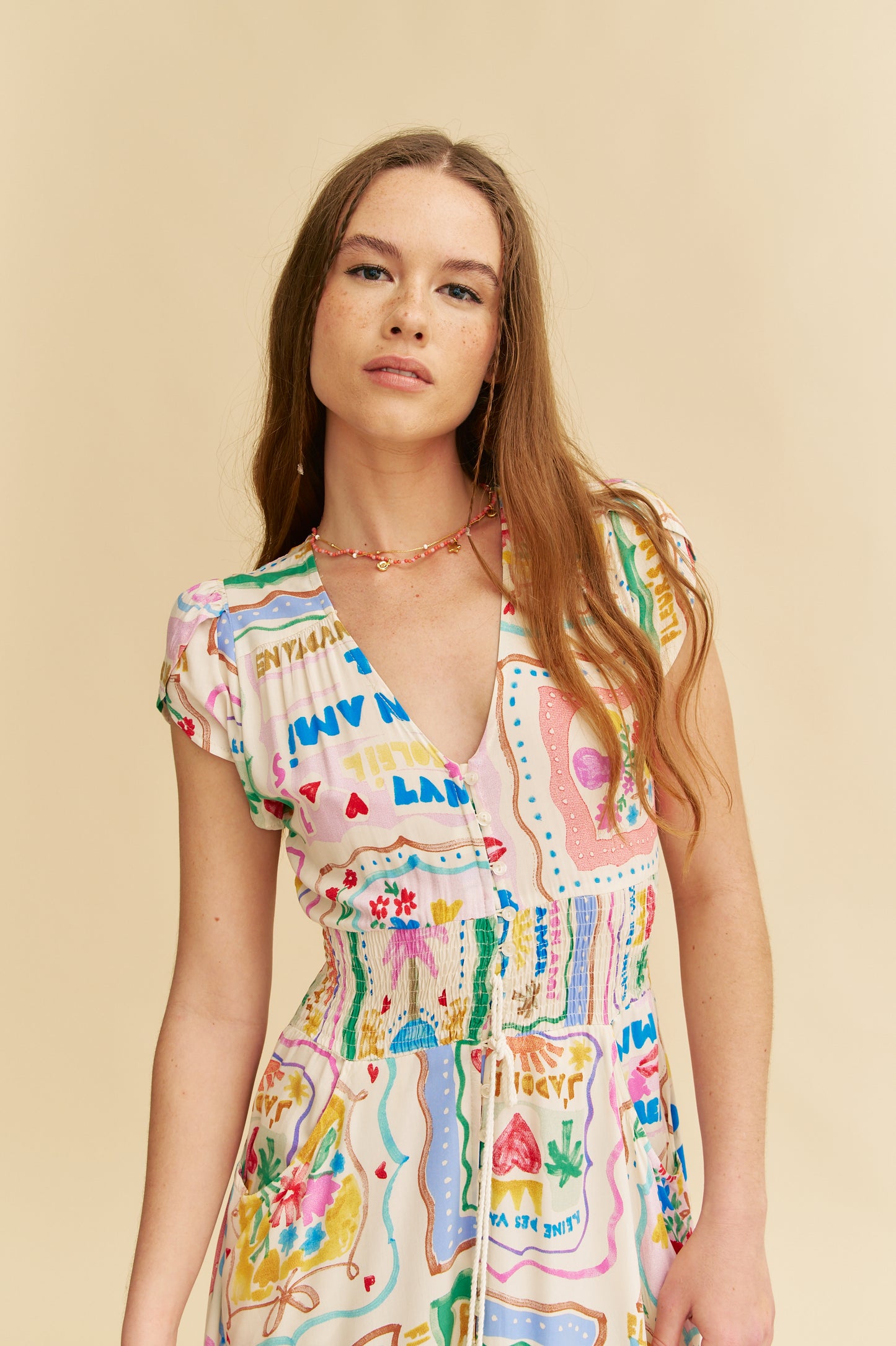 SOL MON AMI PRINT ROMI MAXI