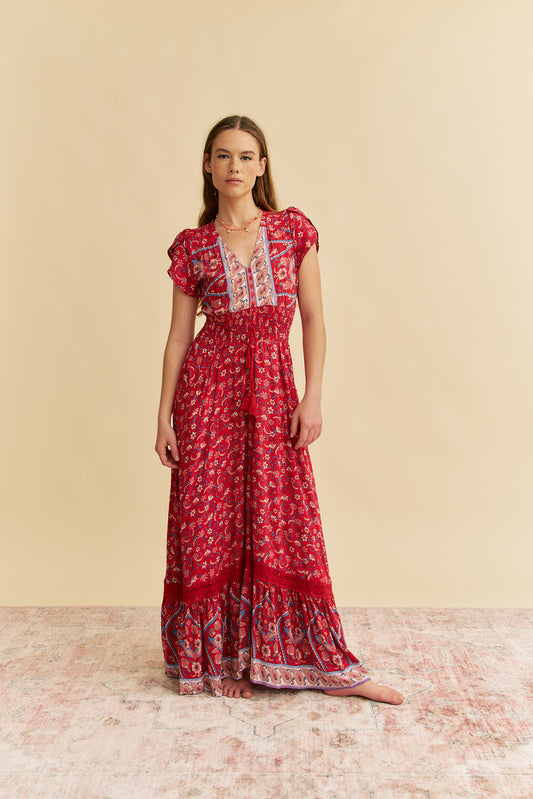 RUBY ROUGE PRINT ROMI MAXI