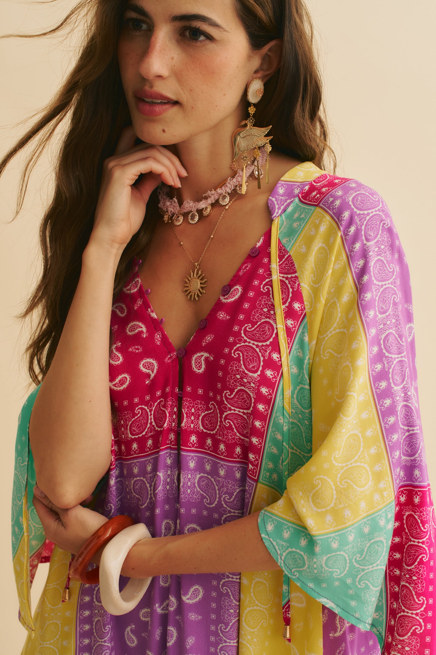 SUNSPELL PRINT BREE MAXI