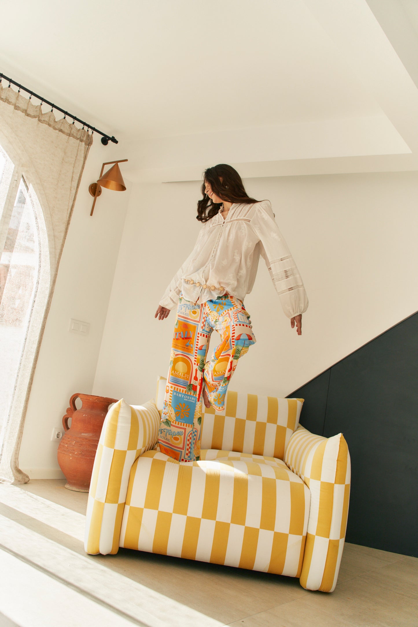SUN LOUNGER PRINT CICI PANT