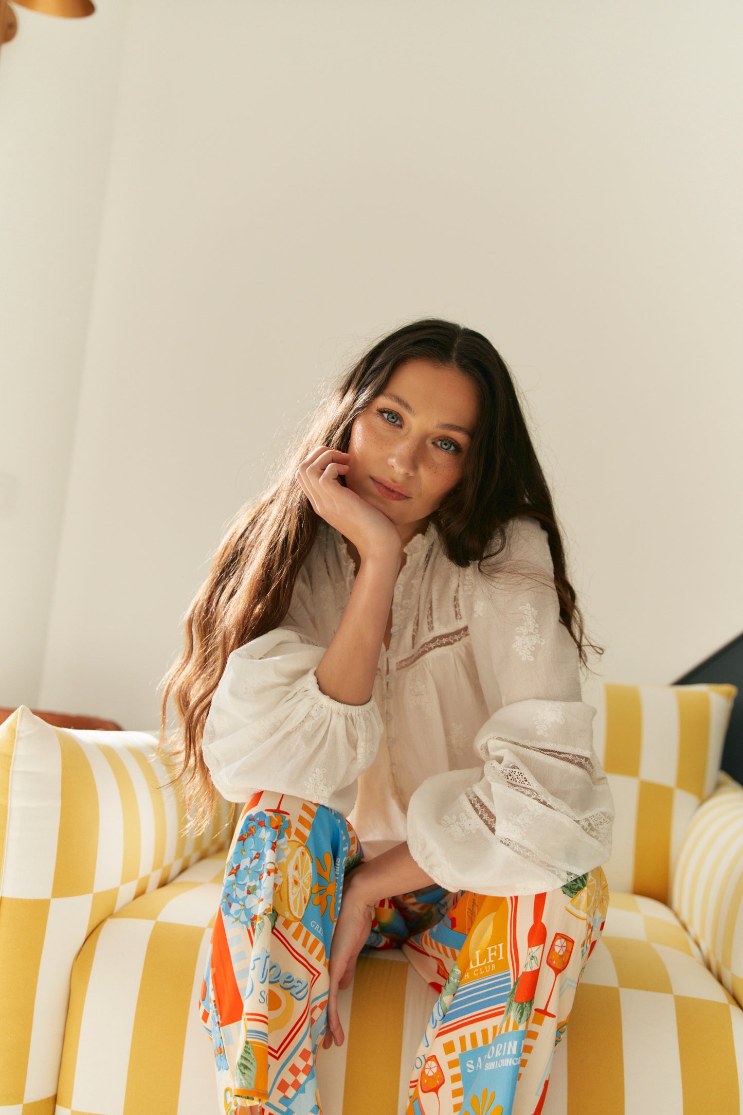 SUN LOUNGER PRINT CICI PANT