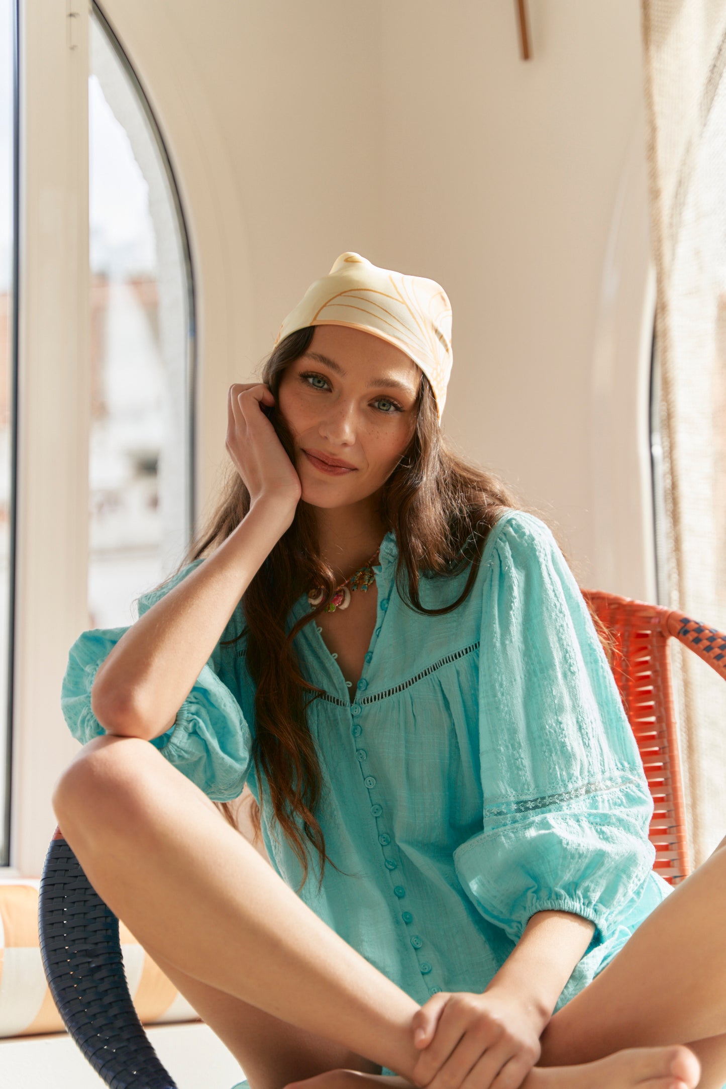 ZANZIBAR COTTON BLOUSE