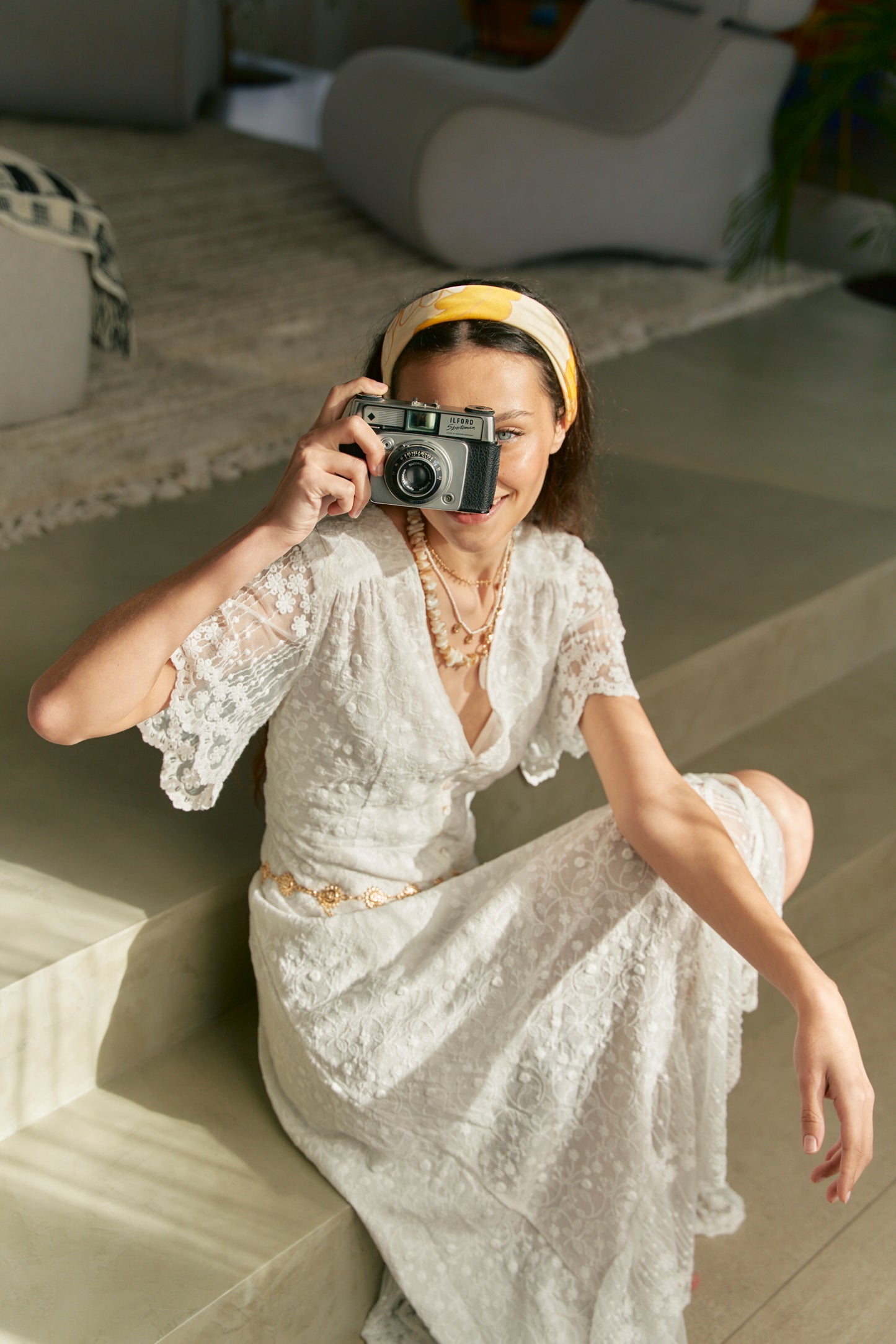 SNOW WHITE LACE ANGEL MAXI DRESS