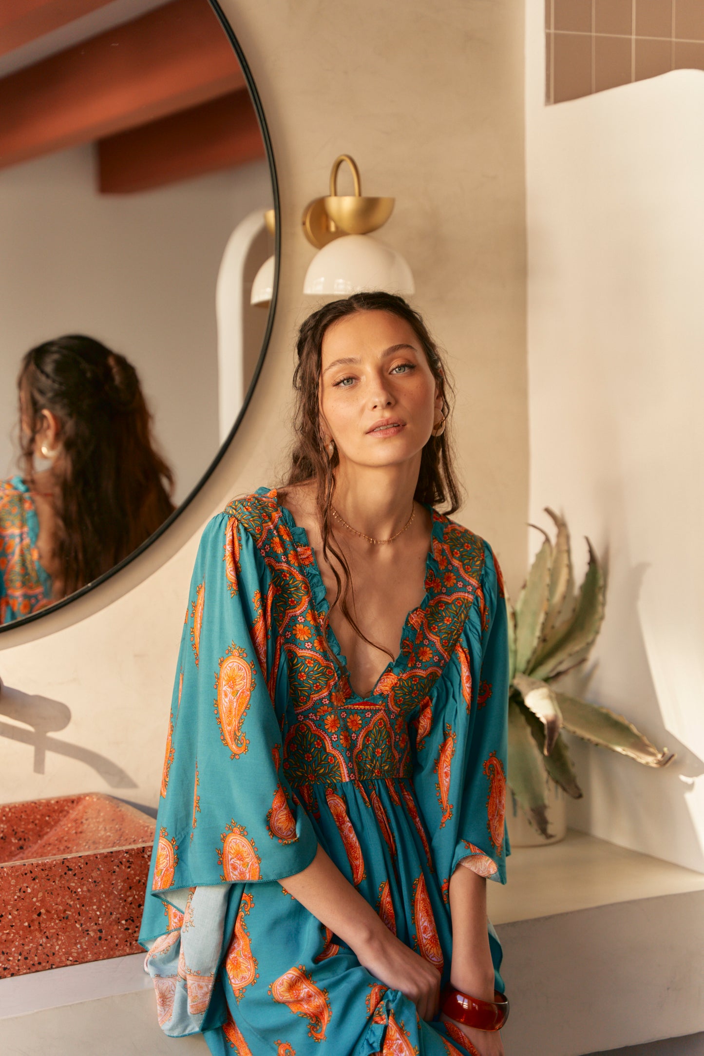 PAISLEY DREAMS MILOS MAXI DRESS