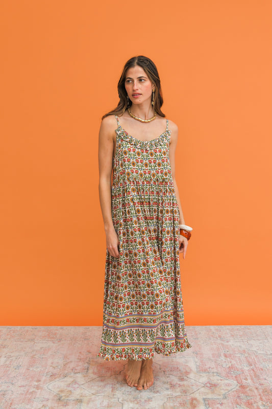 HARLOWE PRINT BIBI DRESS