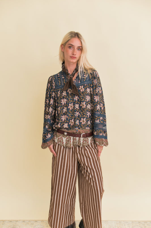 NOMADE PRINT NADIA BLOUSE