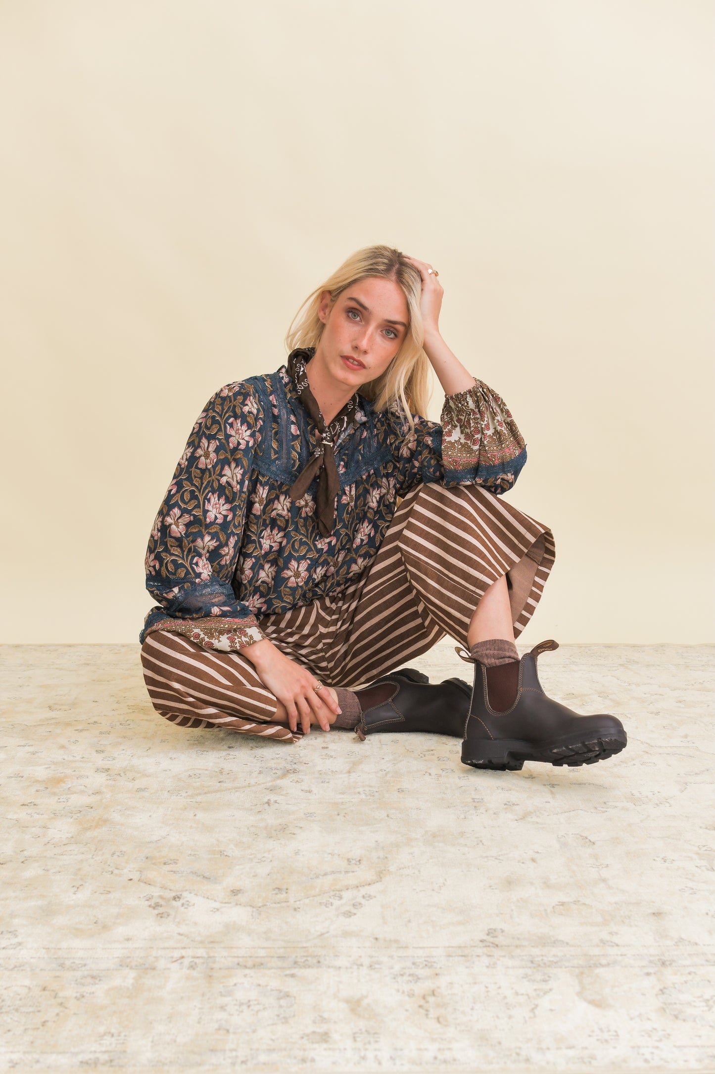 NOMADE PRINT NADIA BLOUSE