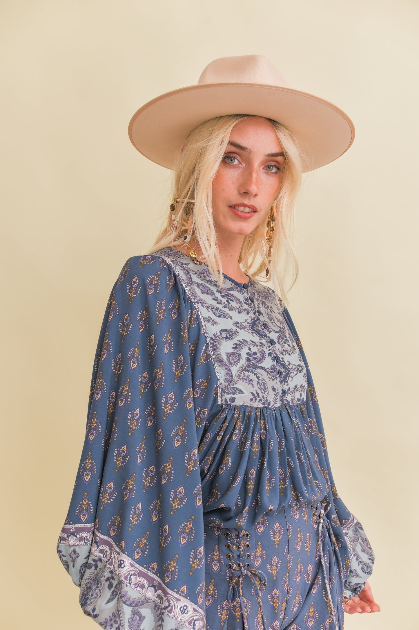 NICO PRINT PALOMA BLOUSE