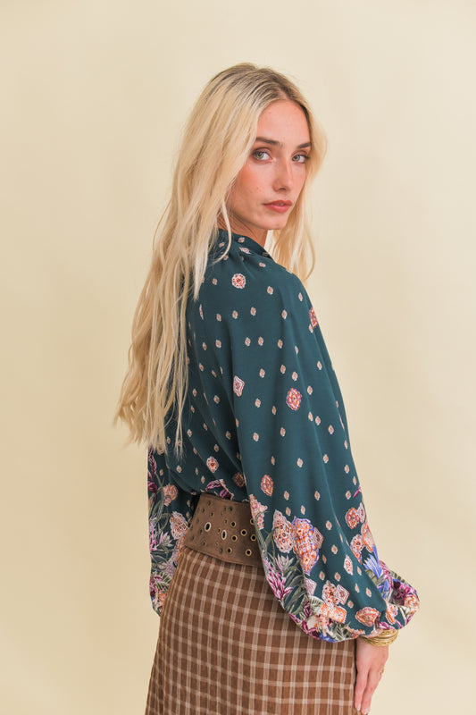ESTELLA PRINT IMOGEN BLOUSE