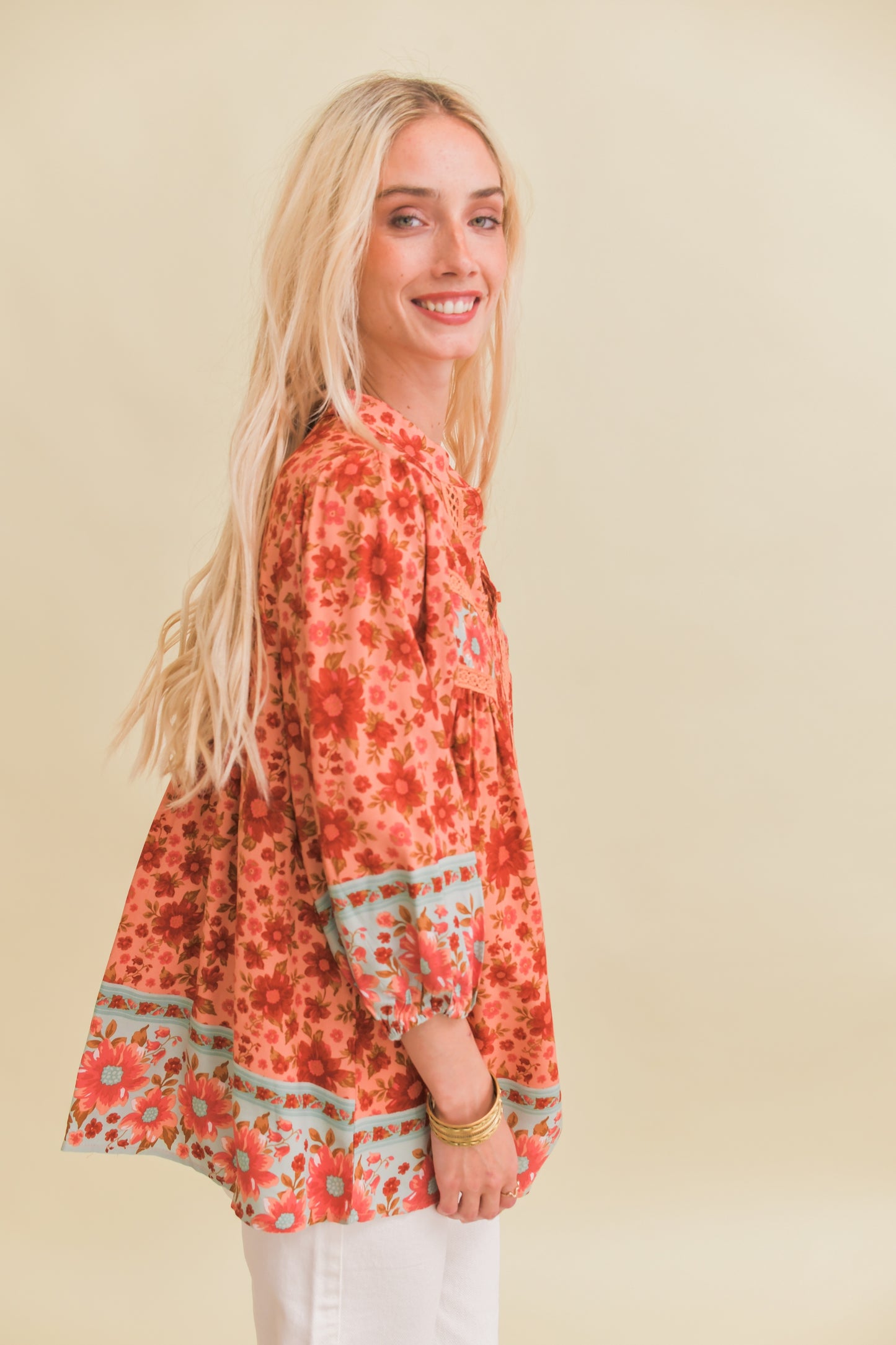 LILLIANA PRINT BREE BLOUSE