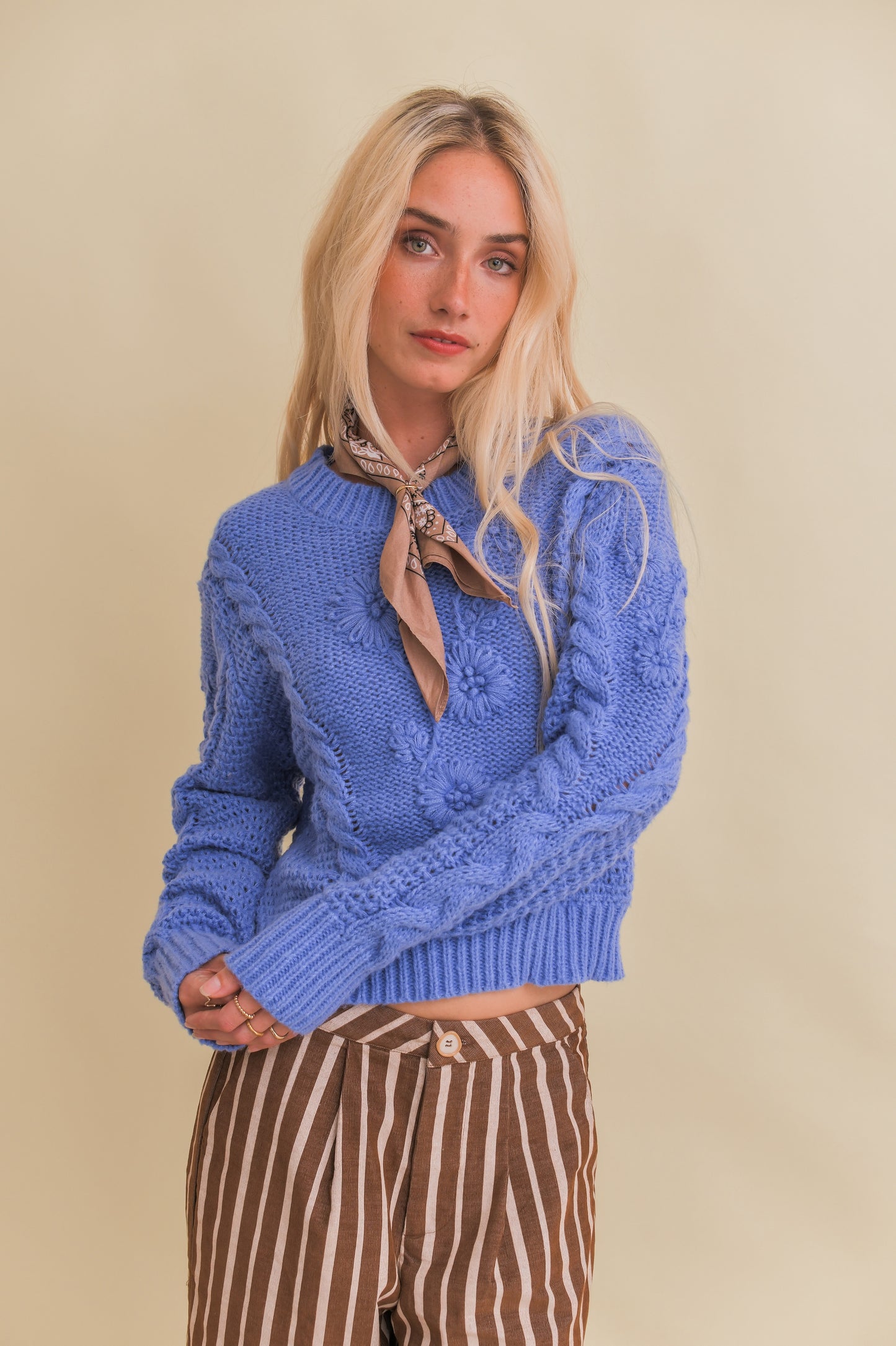 FLORAL TWILIGHT KNIT