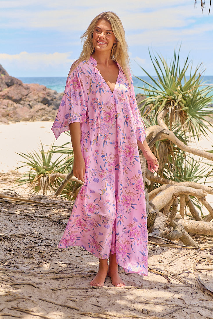 ENCHANTED BLOOMS PRINT BREE MAXI