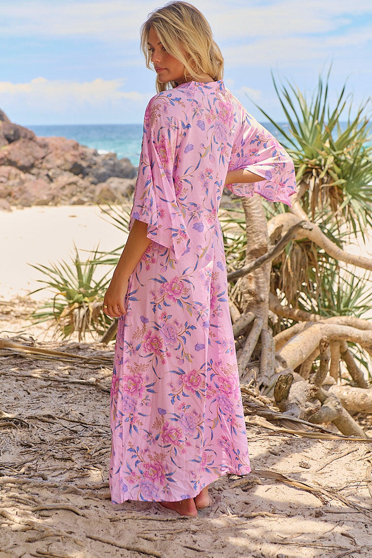 ENCHANTED BLOOMS PRINT BREE MAXI