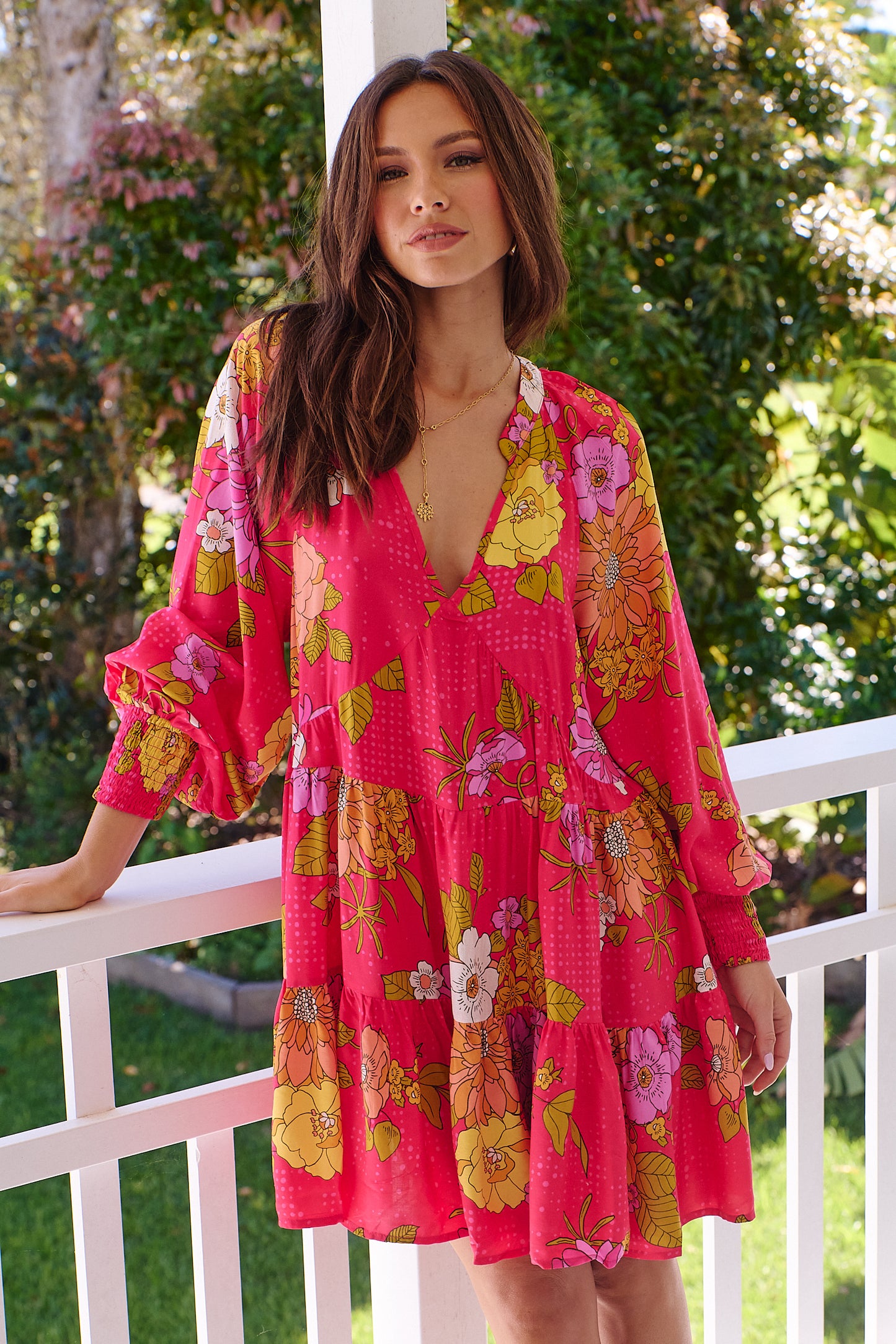 TIMELESS PRINT SOUL MINI DRESS