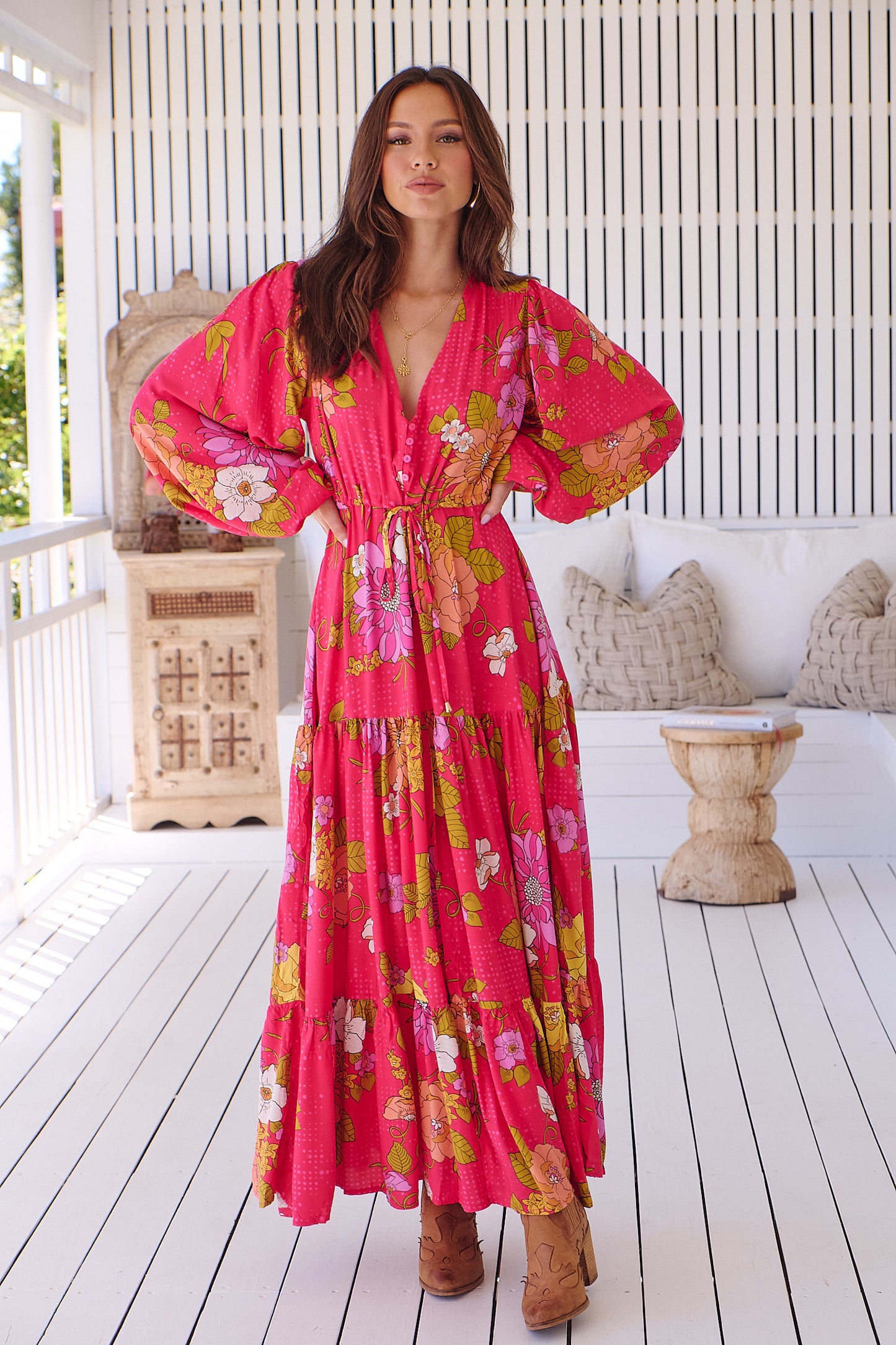 TIMELESS PRINT TERESA MAXI