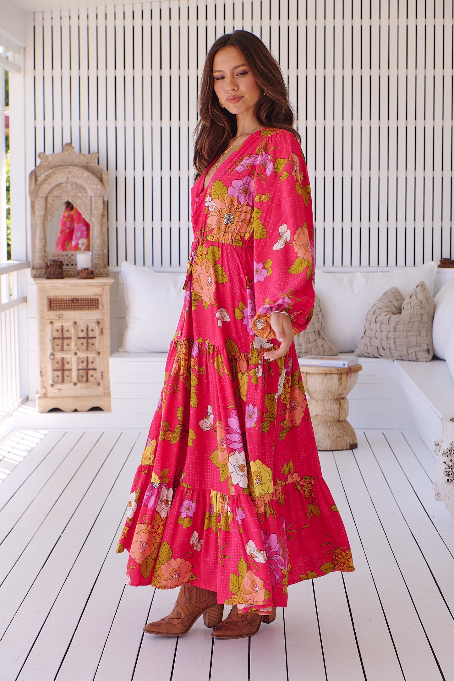 TIMELESS PRINT TERESA MAXI