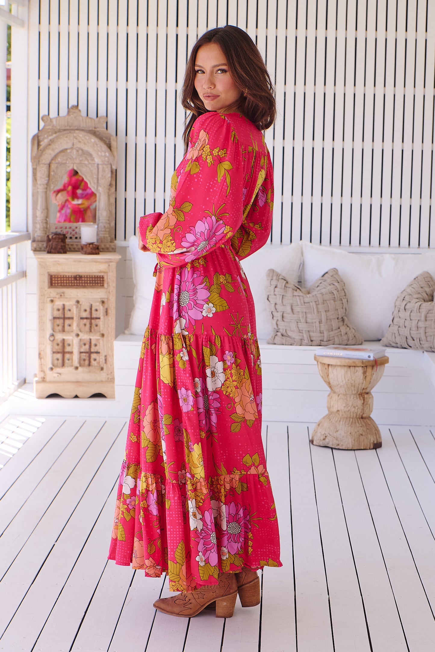 TIMELESS PRINT TERESA MAXI