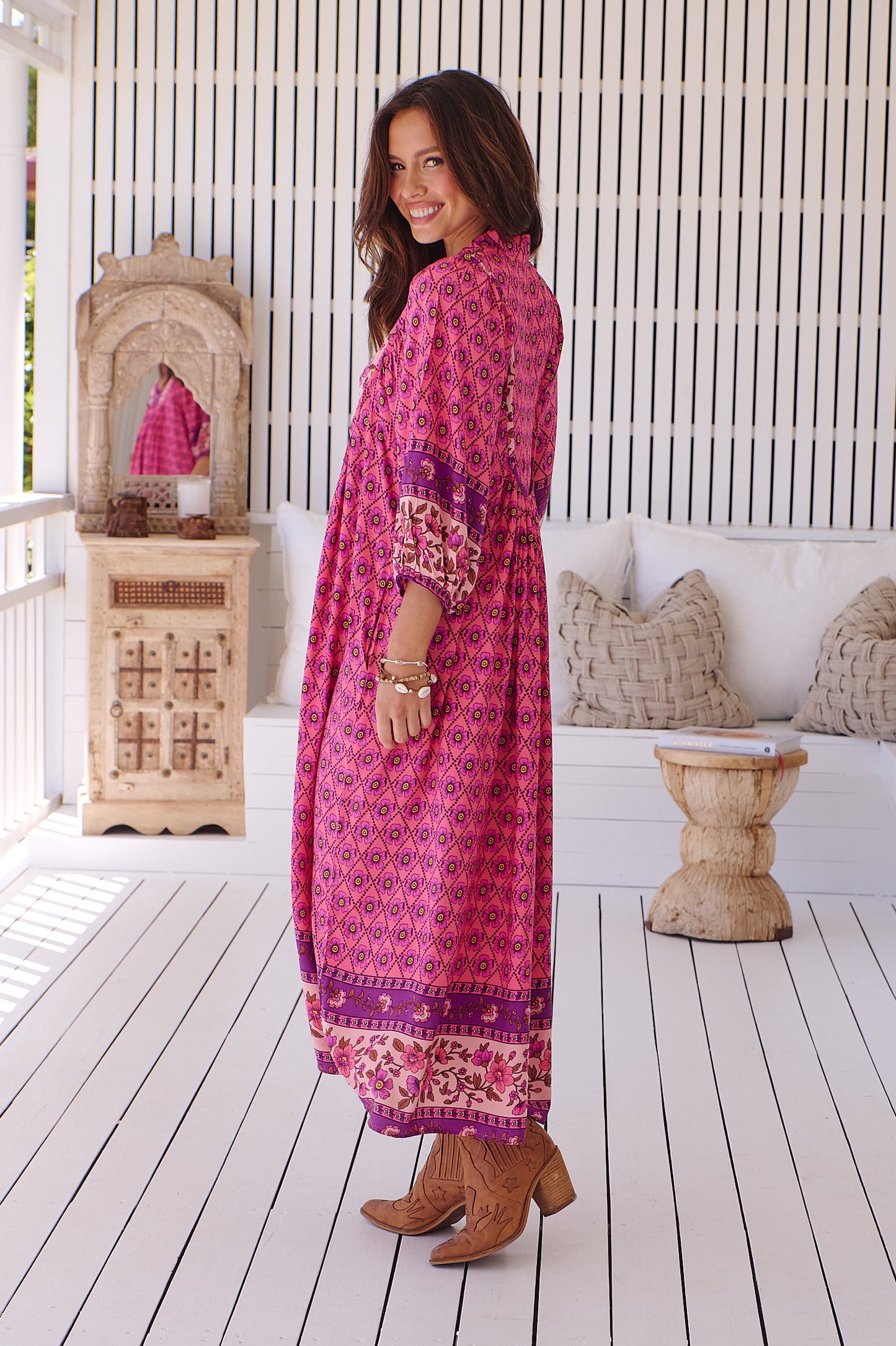 JOLENE PRINT BOHEME MIDI