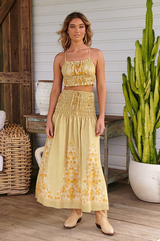 DANDELION PRINT CECE TOP