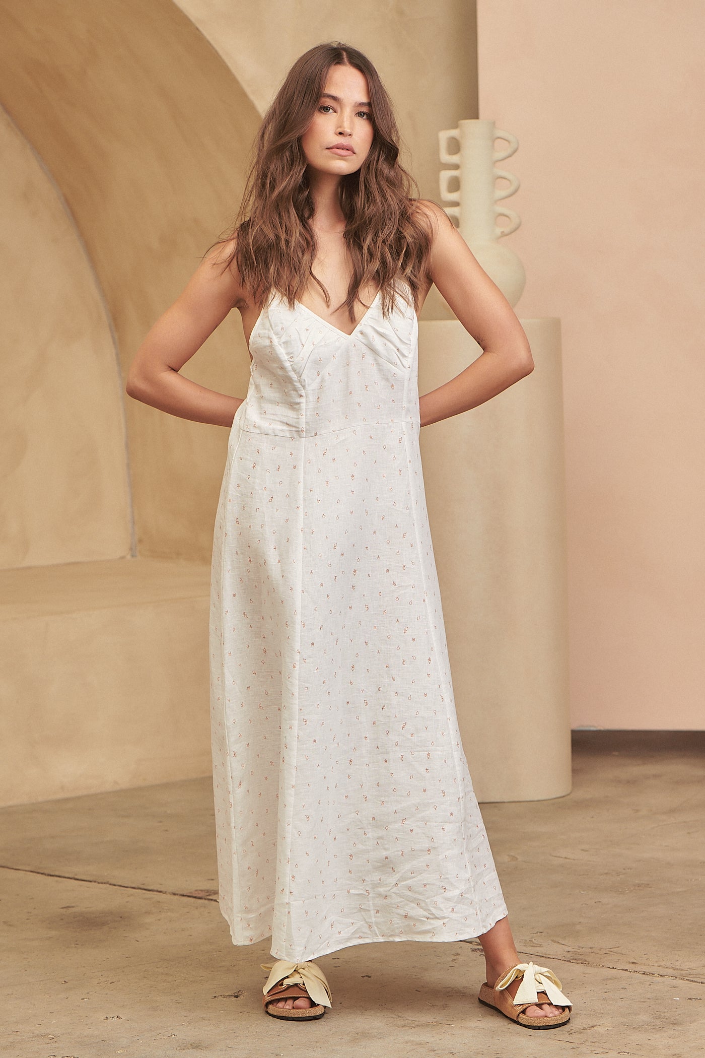 MYSTIC MOON PORTER SLIP DRESS