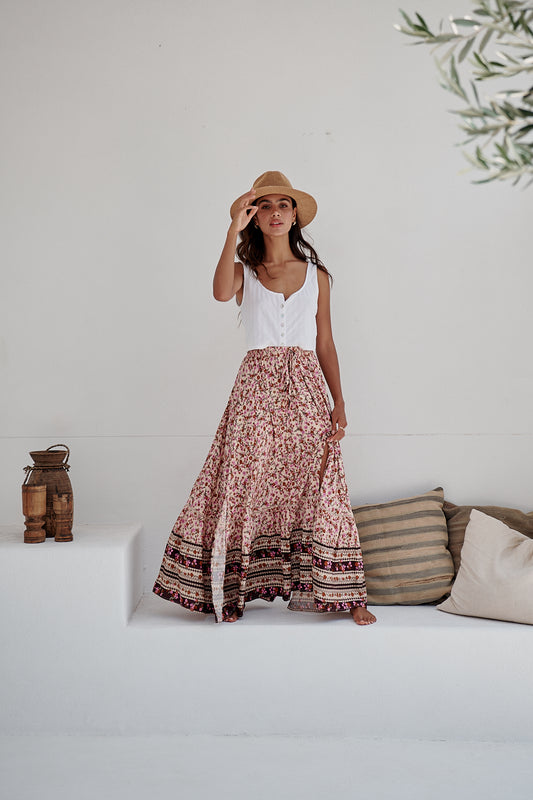 MADELENE PRINT DAPHNE SKIRT