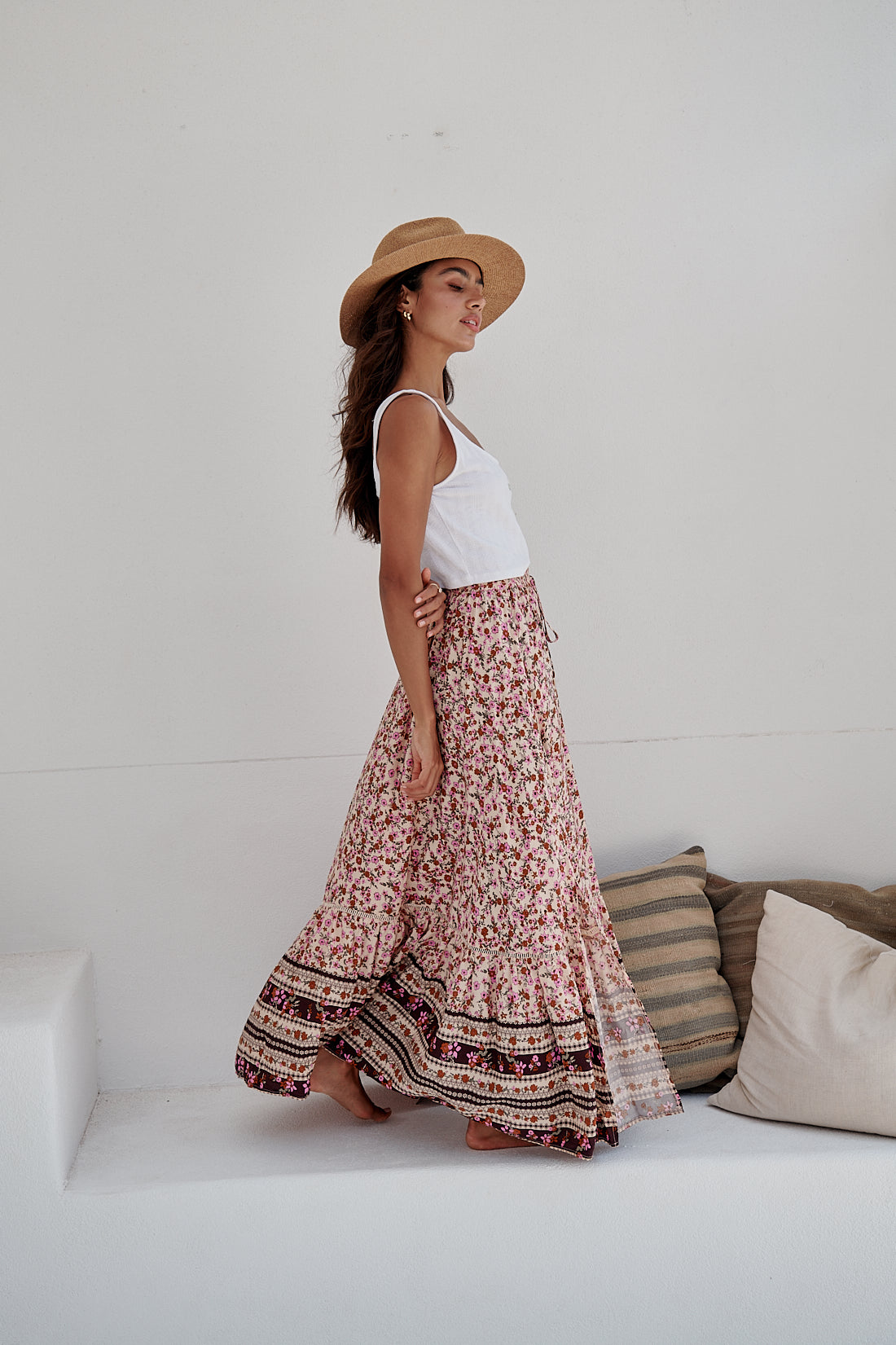 MADELENE PRINT DAPHNE SKIRT