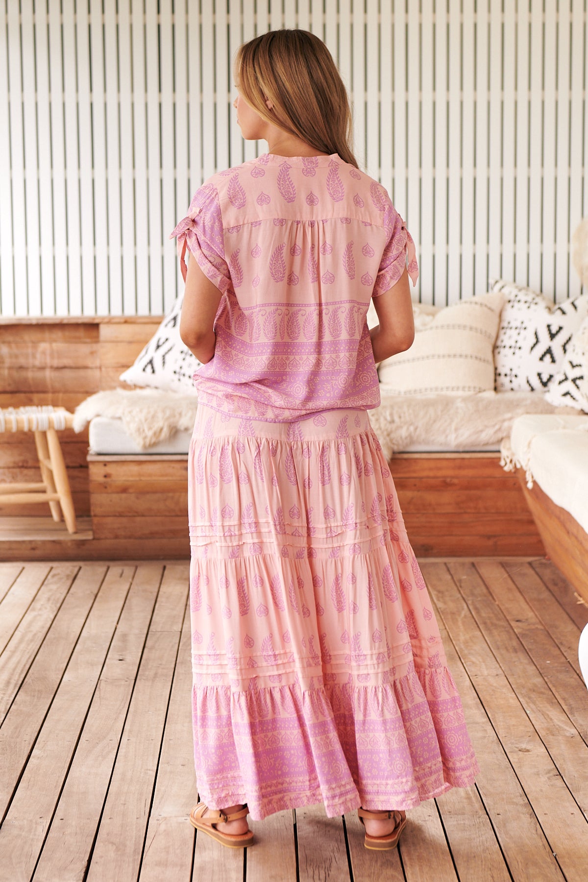 OPHILIA PRINT LEEMA TOP