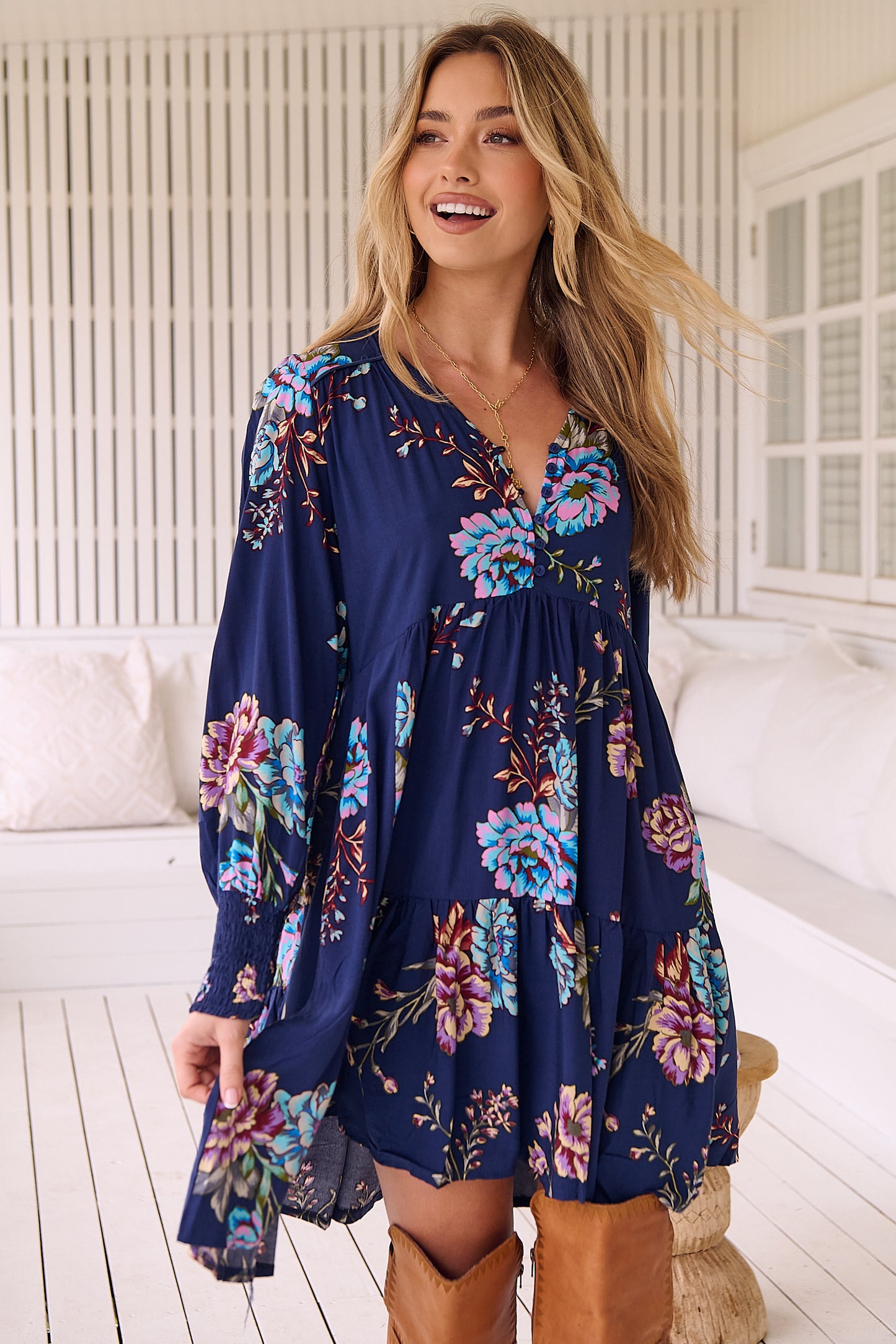BOTANICA EVE MIDI LONGSLEEVE