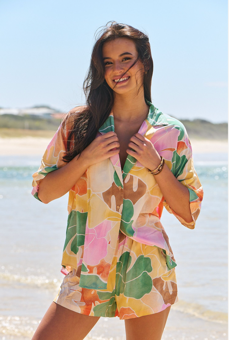 TALLULAH PRINT SHIRT