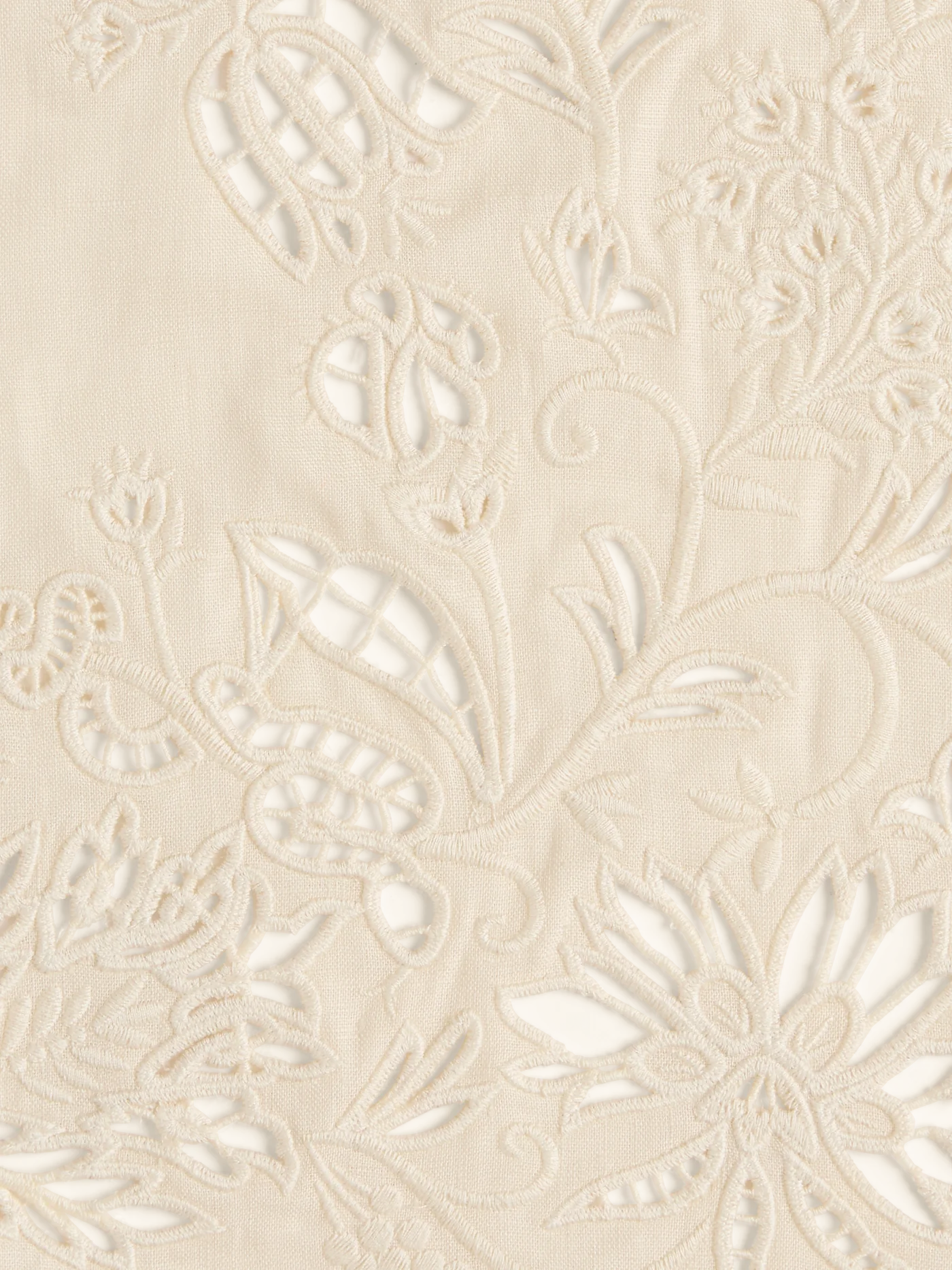 KAIA TOP SERPENTINE BRODERIE