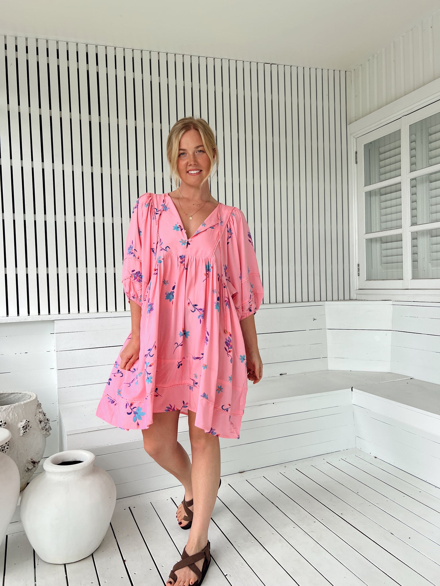 WILD BERRY PRINT ADELA MINI