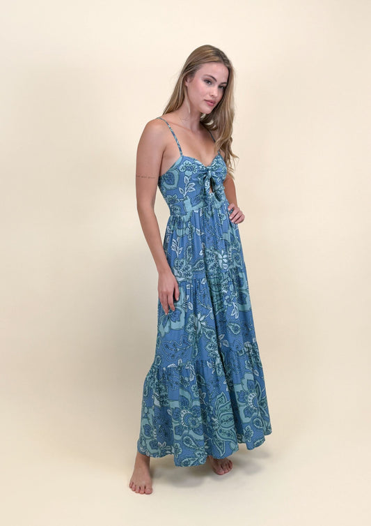 SERENADE PRINT BAMBI MAXI DRESS