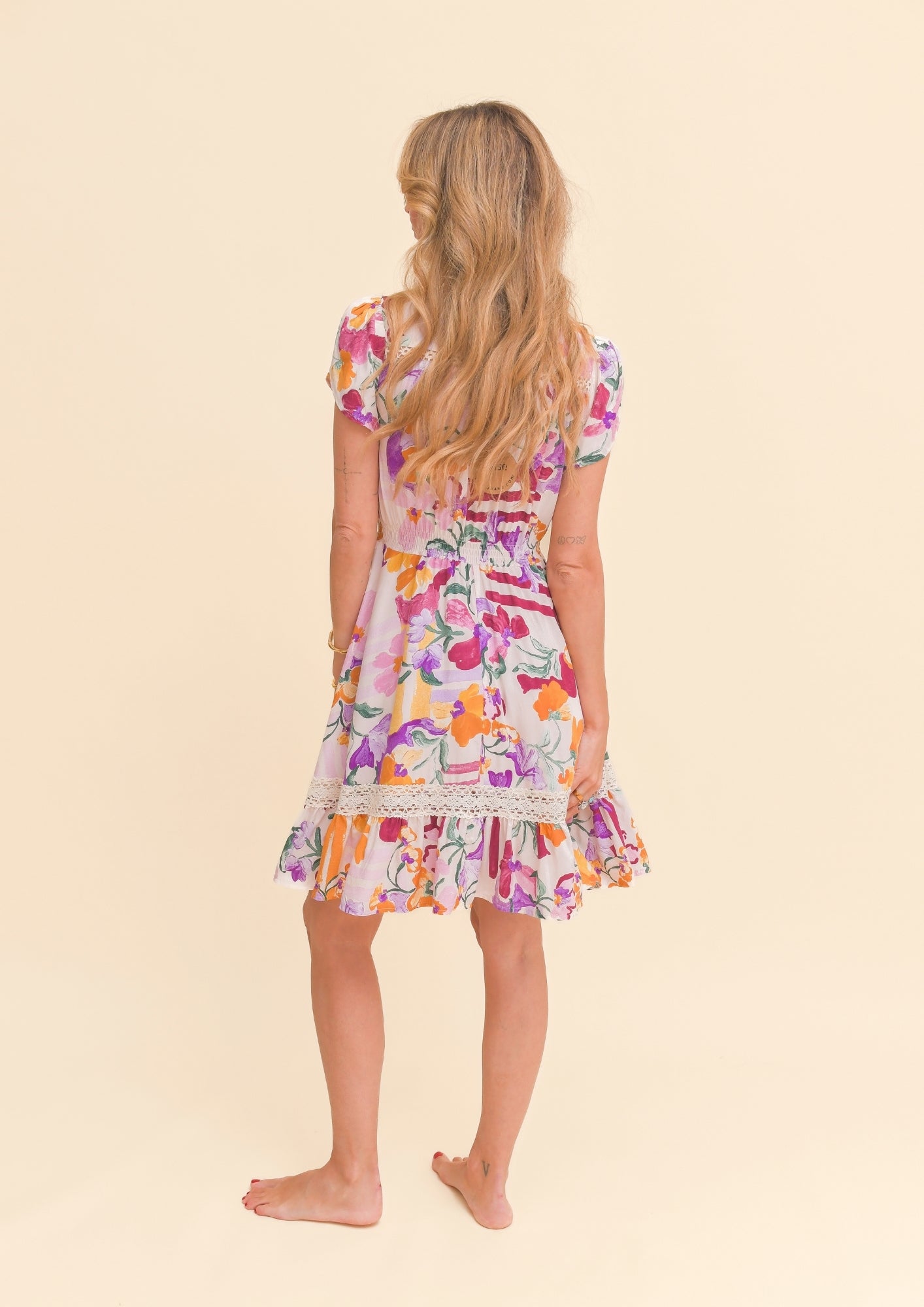 SWEET LILY PRINT CARMEN MINI
